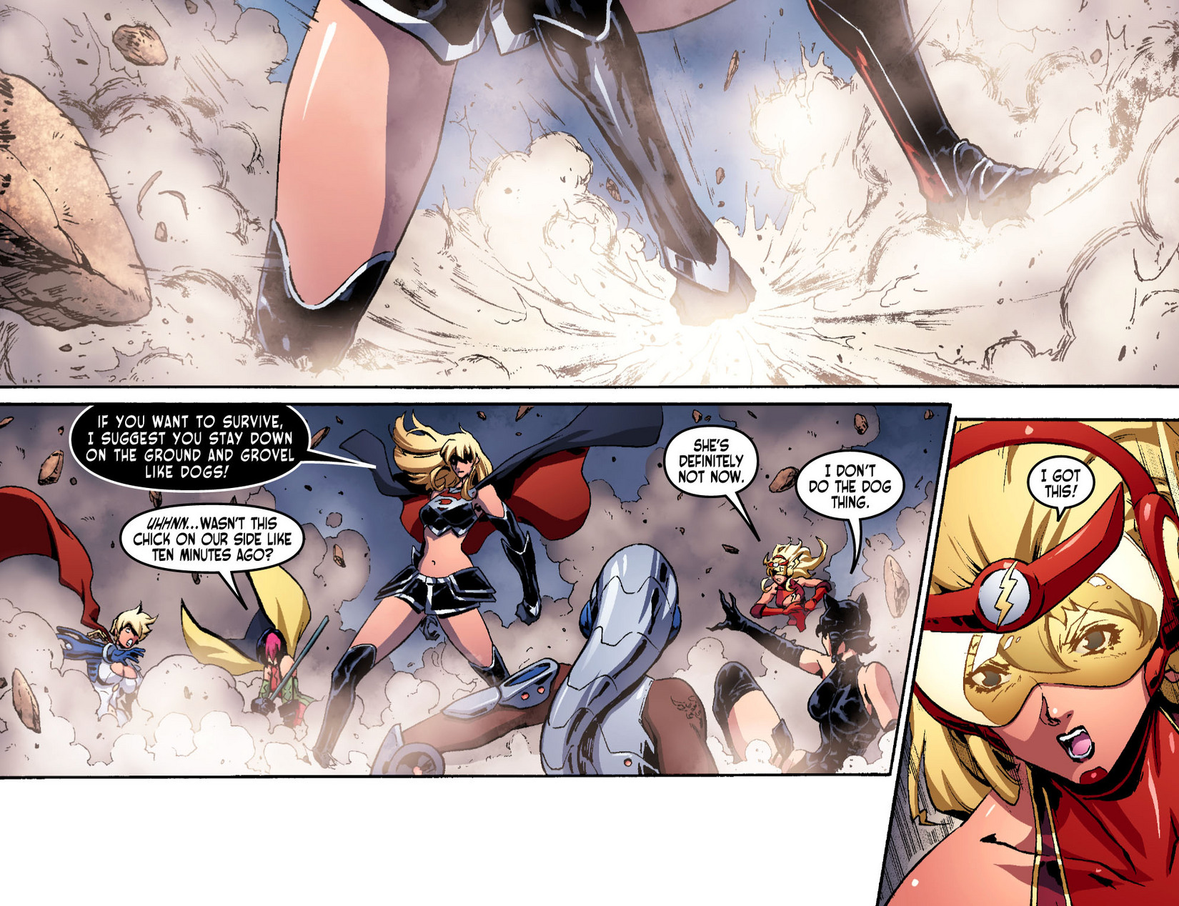 Read online Ame-Comi: Supergirl comic -  Issue #3 - 10