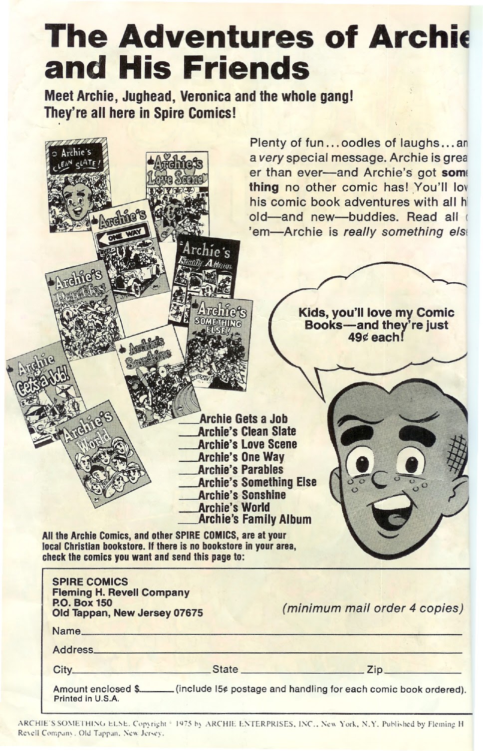 Read online Archie's Something Else comic -  Issue # Full - 2