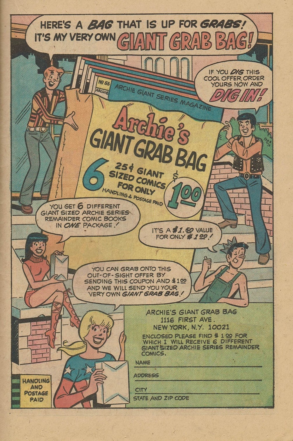Read online Reggie's Wise Guy Jokes comic -  Issue #19 - 37