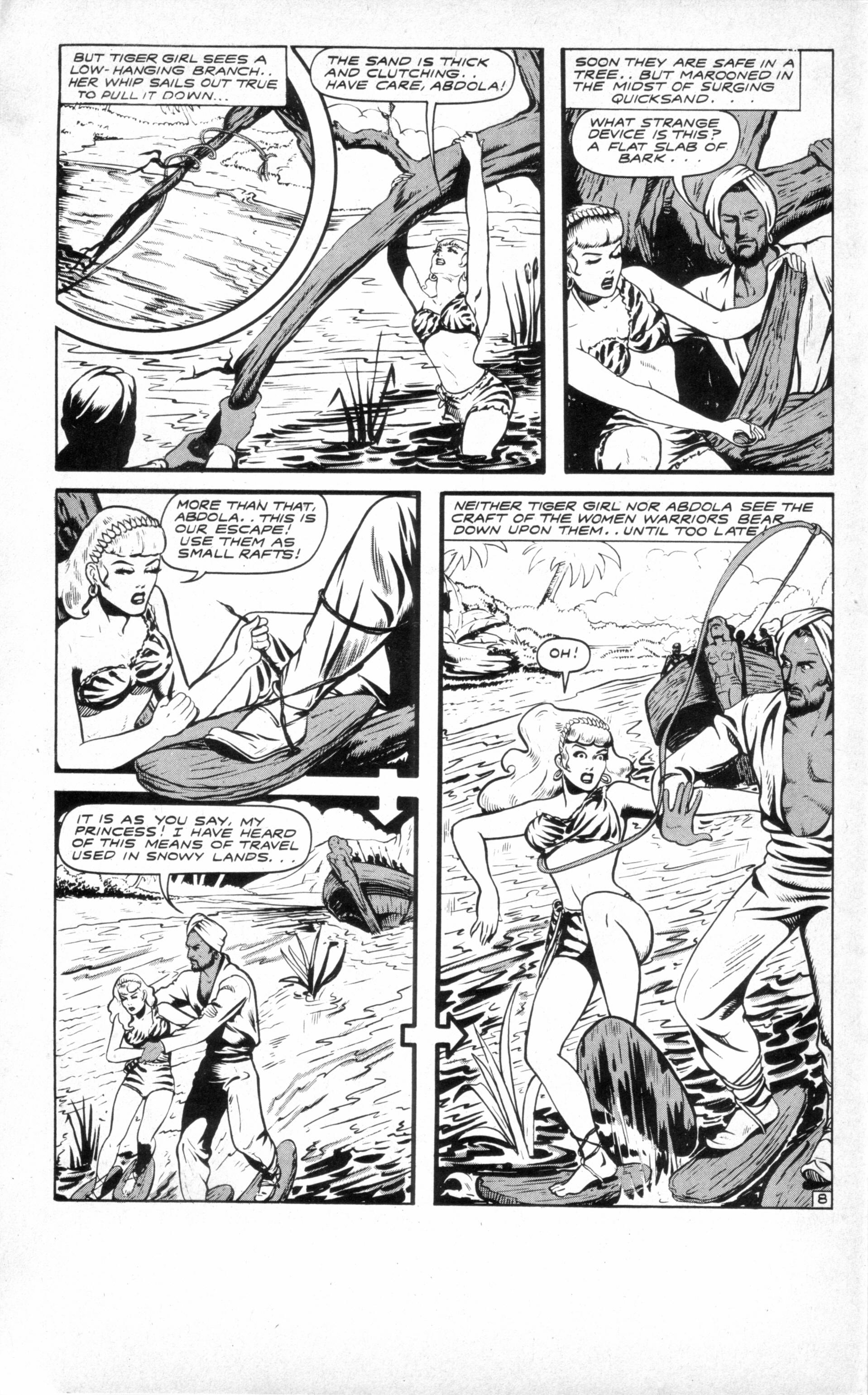 Read online Jungle Girls (1988) comic -  Issue #7 - 10