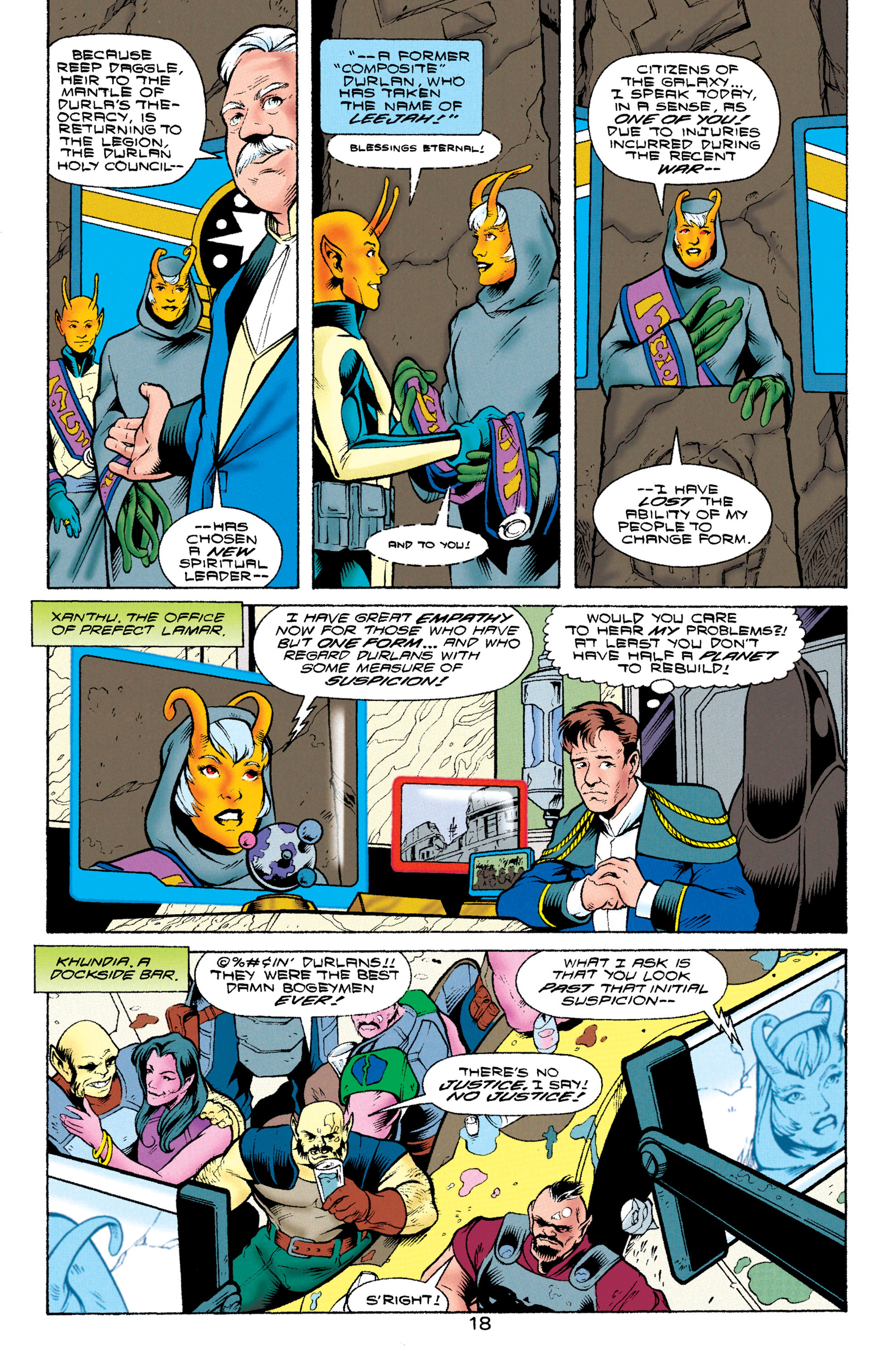 Read online Legionnaires comic -  Issue #65 - 19