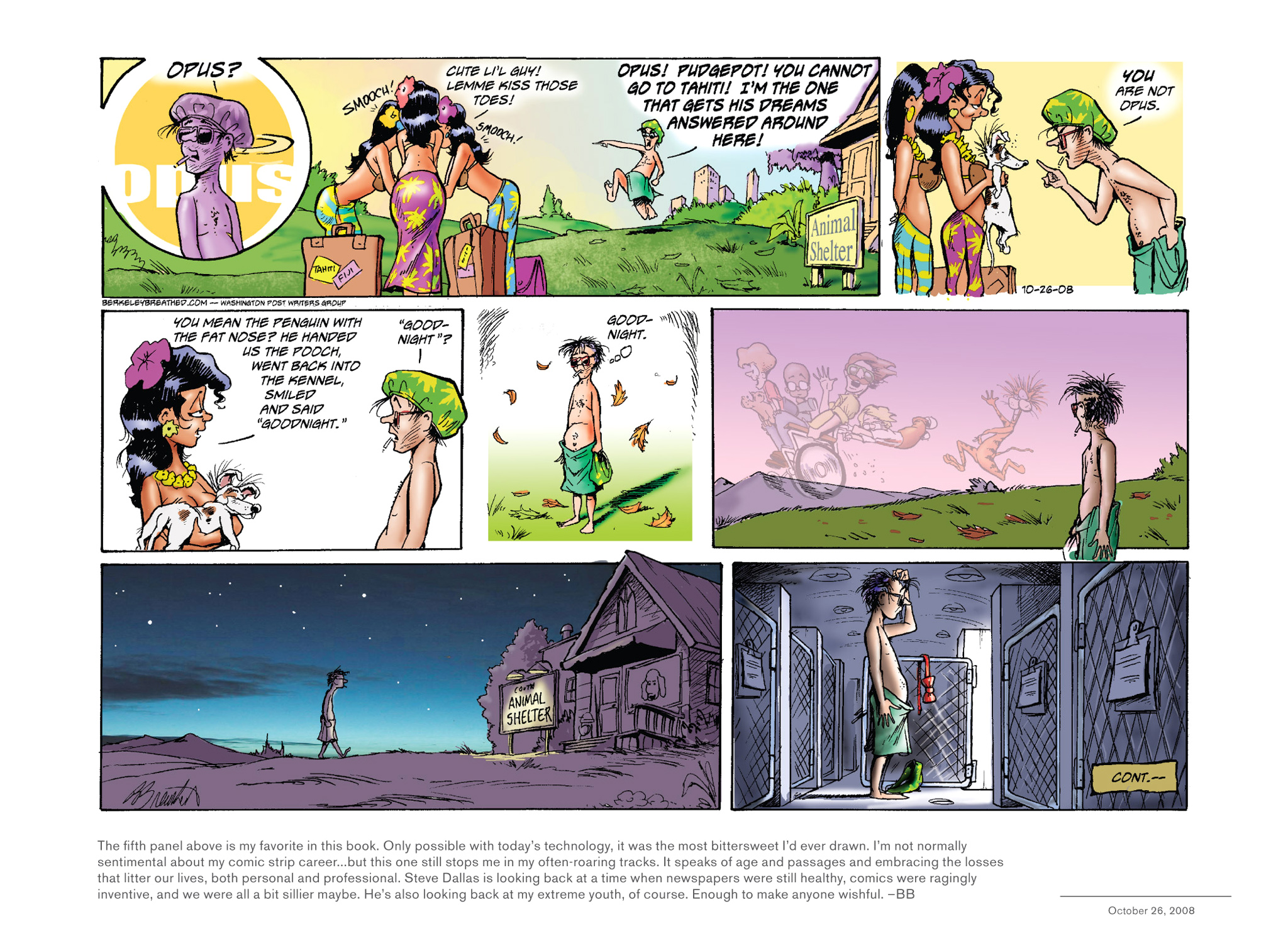 Read online Opus Complete Sunday Strips From 2003-2008 comic -  Issue # TPB (Part 3) - 67
