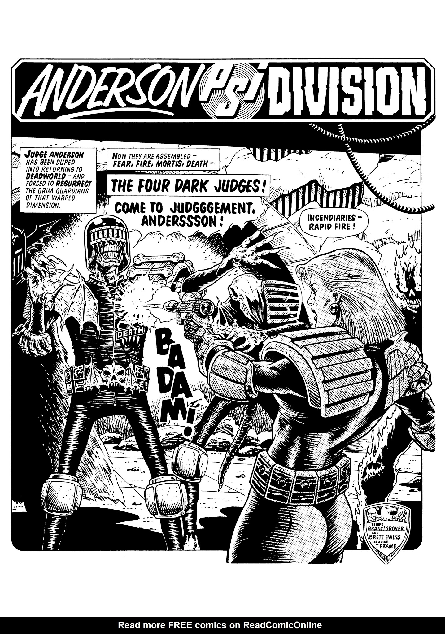 Read online Judge Anderson: The Psi Files comic -  Issue # TPB 1 - 22