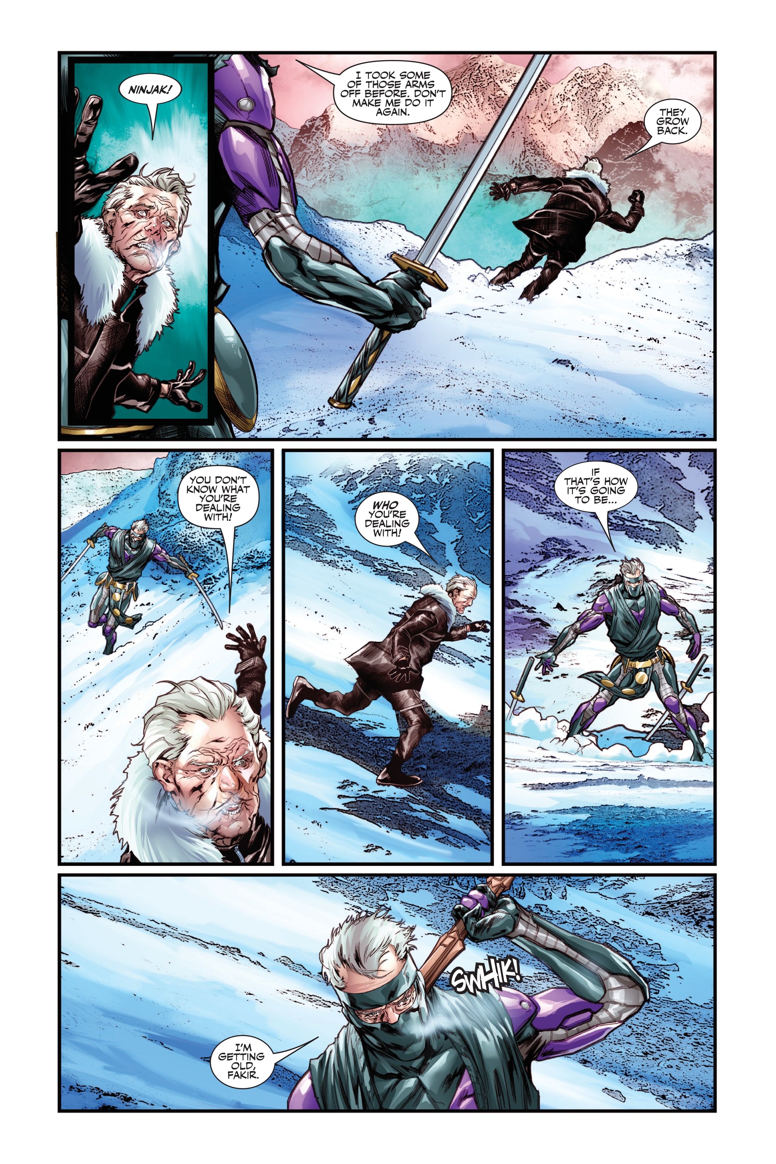 Read online Ninjak (2015) comic -  Issue # _Deluxe Edition 2 (Part 2) - 53