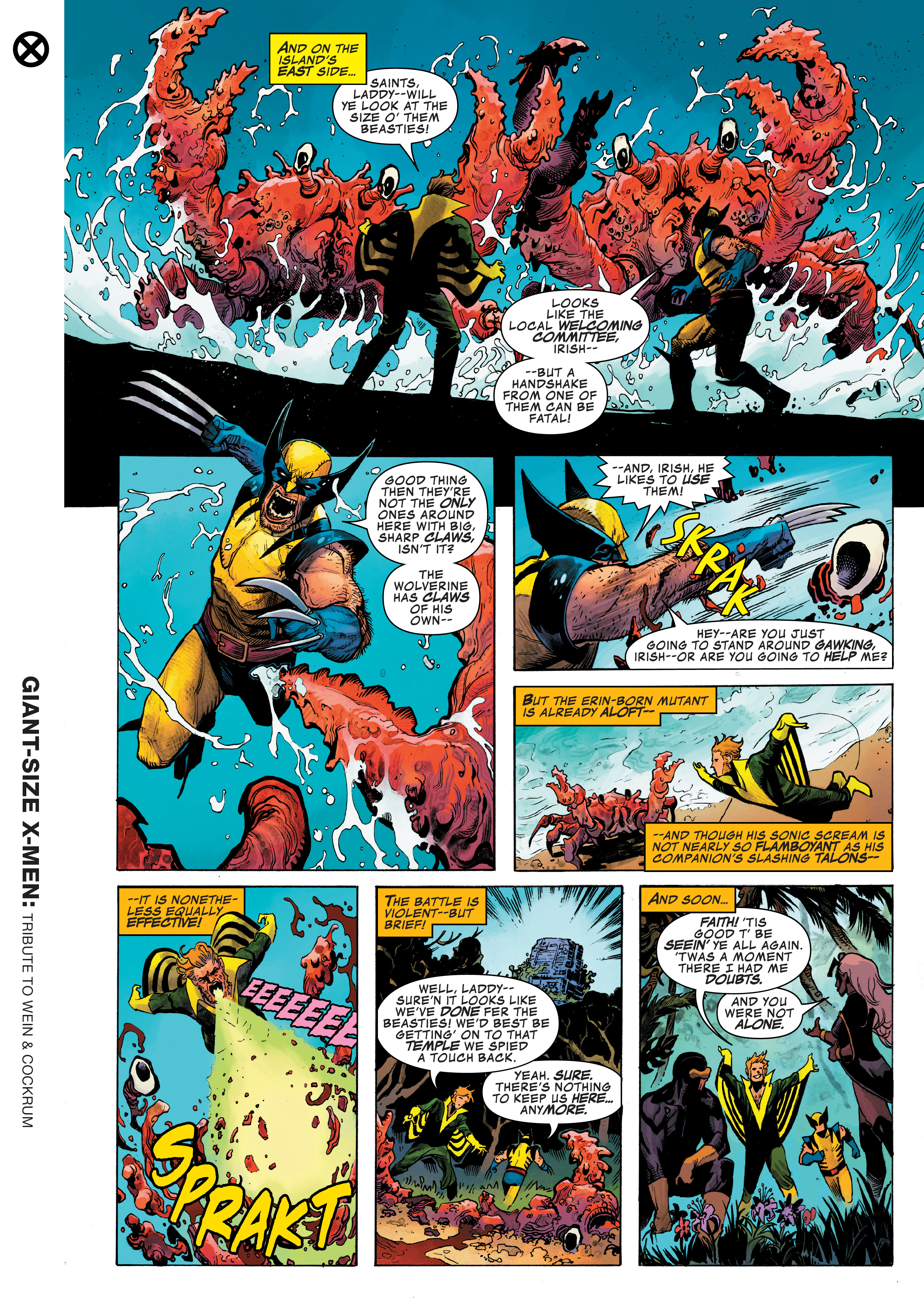 Read online Giant-Size X-Men: Tribute To Wein & Cockrum Gallery Edition comic -  Issue # TPB (Part 1) - 29