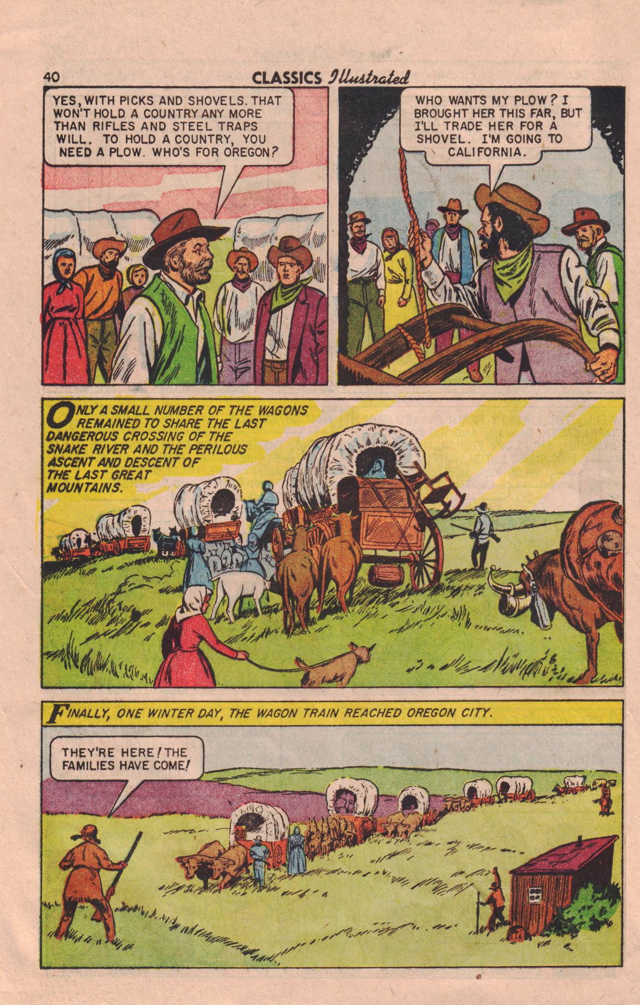 Read online Classics Illustrated comic -  Issue #131 - 42