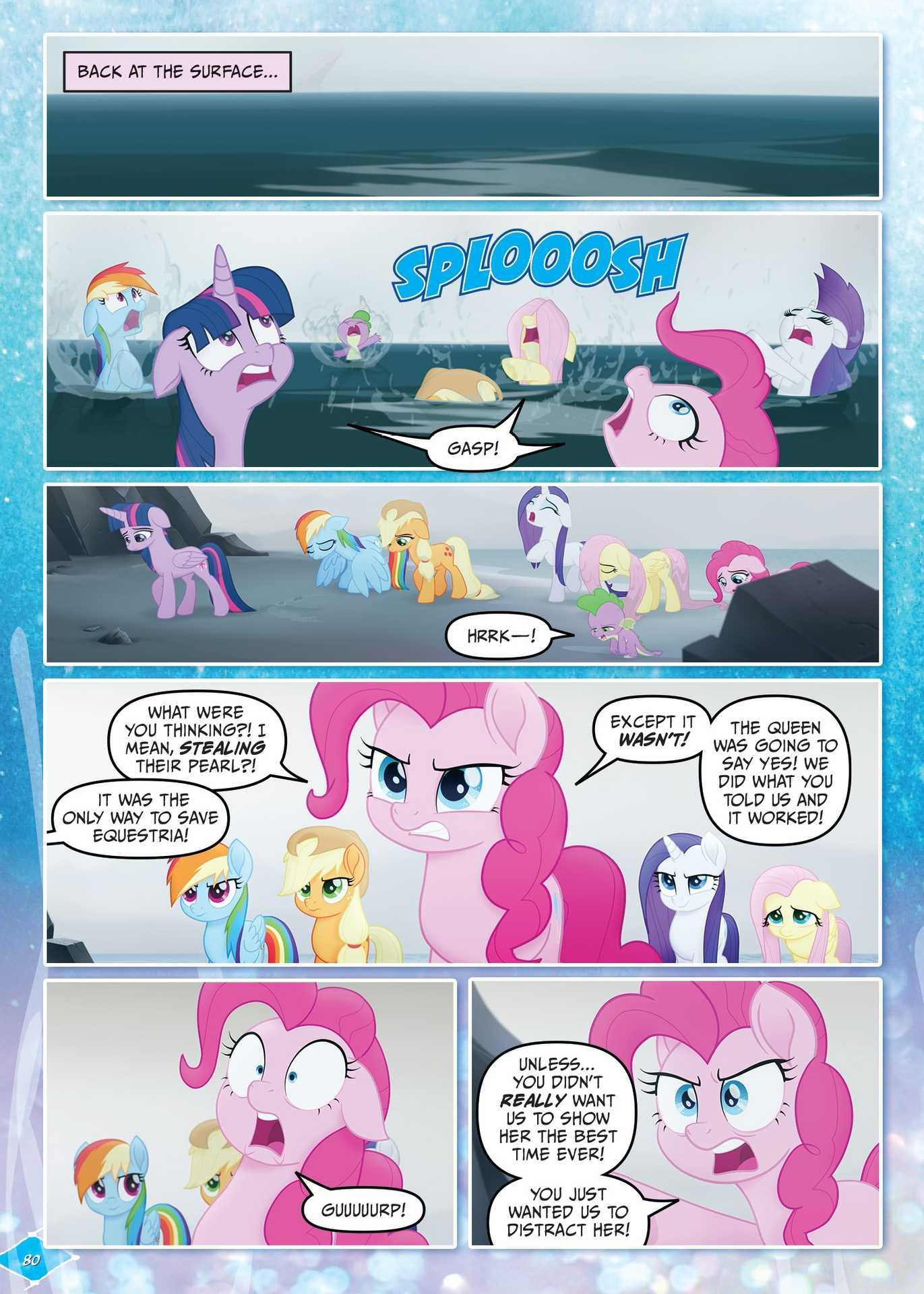 Read online My Little Pony: The Movie Adaptation comic -  Issue # TPB - 81