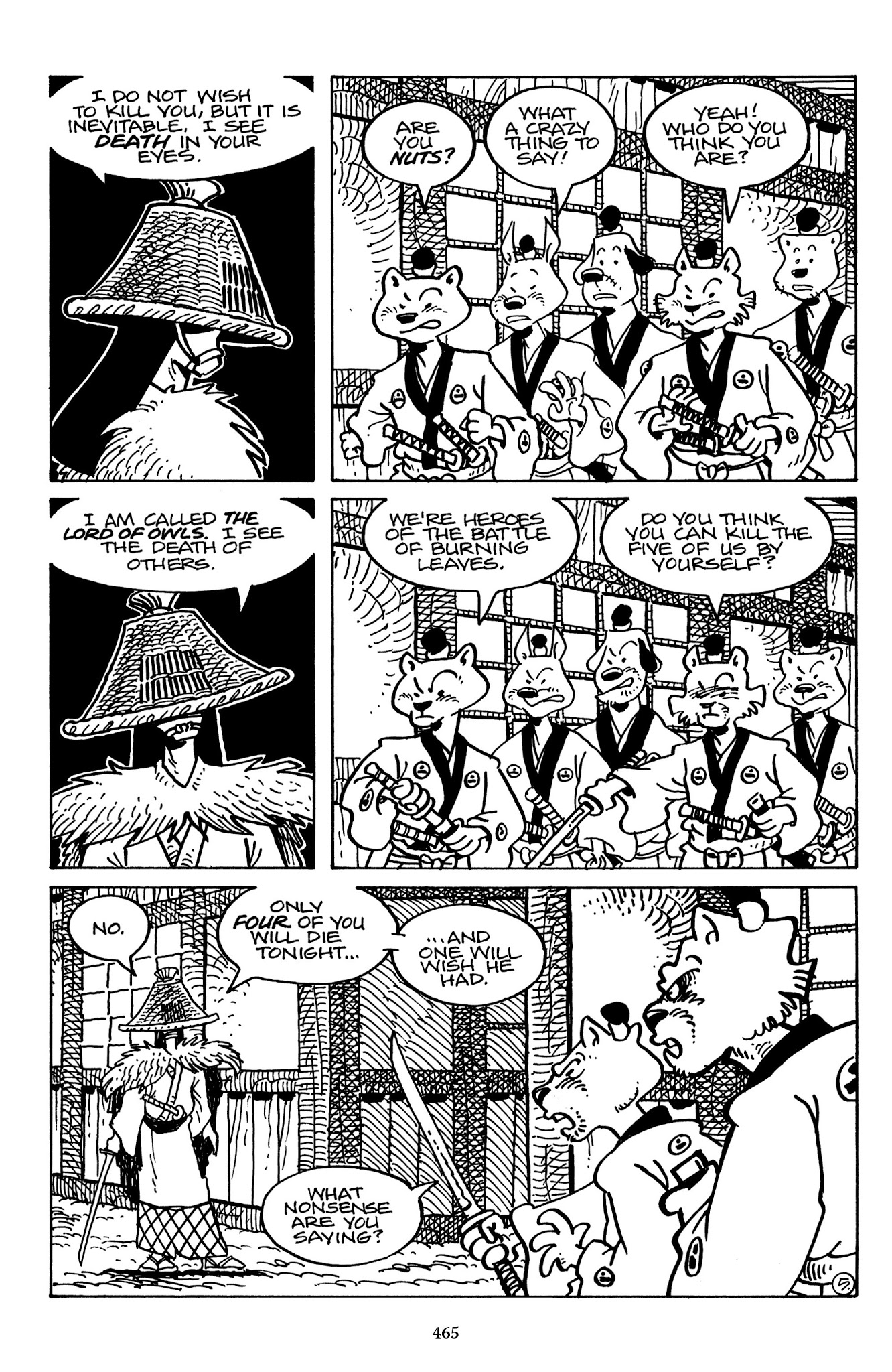 Read online The Usagi Yojimbo Saga comic -  Issue # TPB 7 - 457