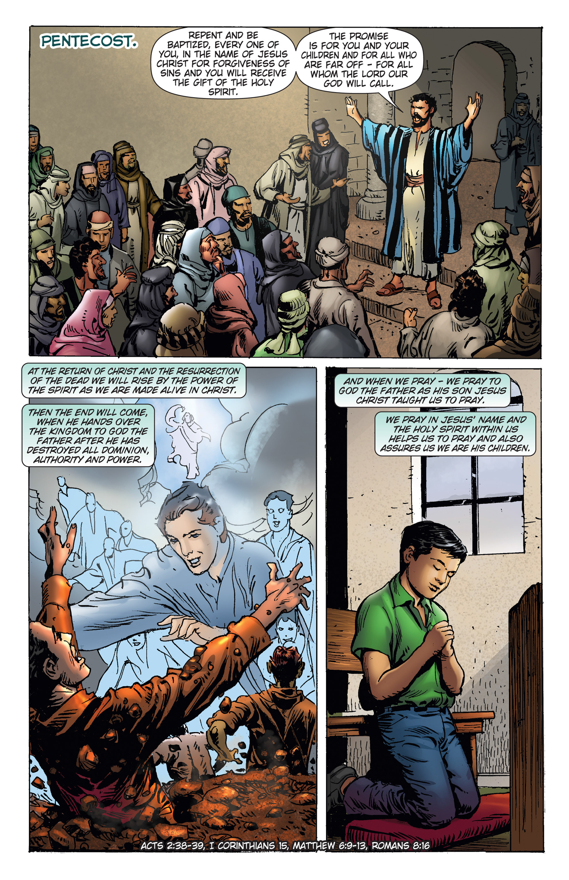 Read online 101 Questions About the Bible and Christianity comic -  Issue #3 - 22