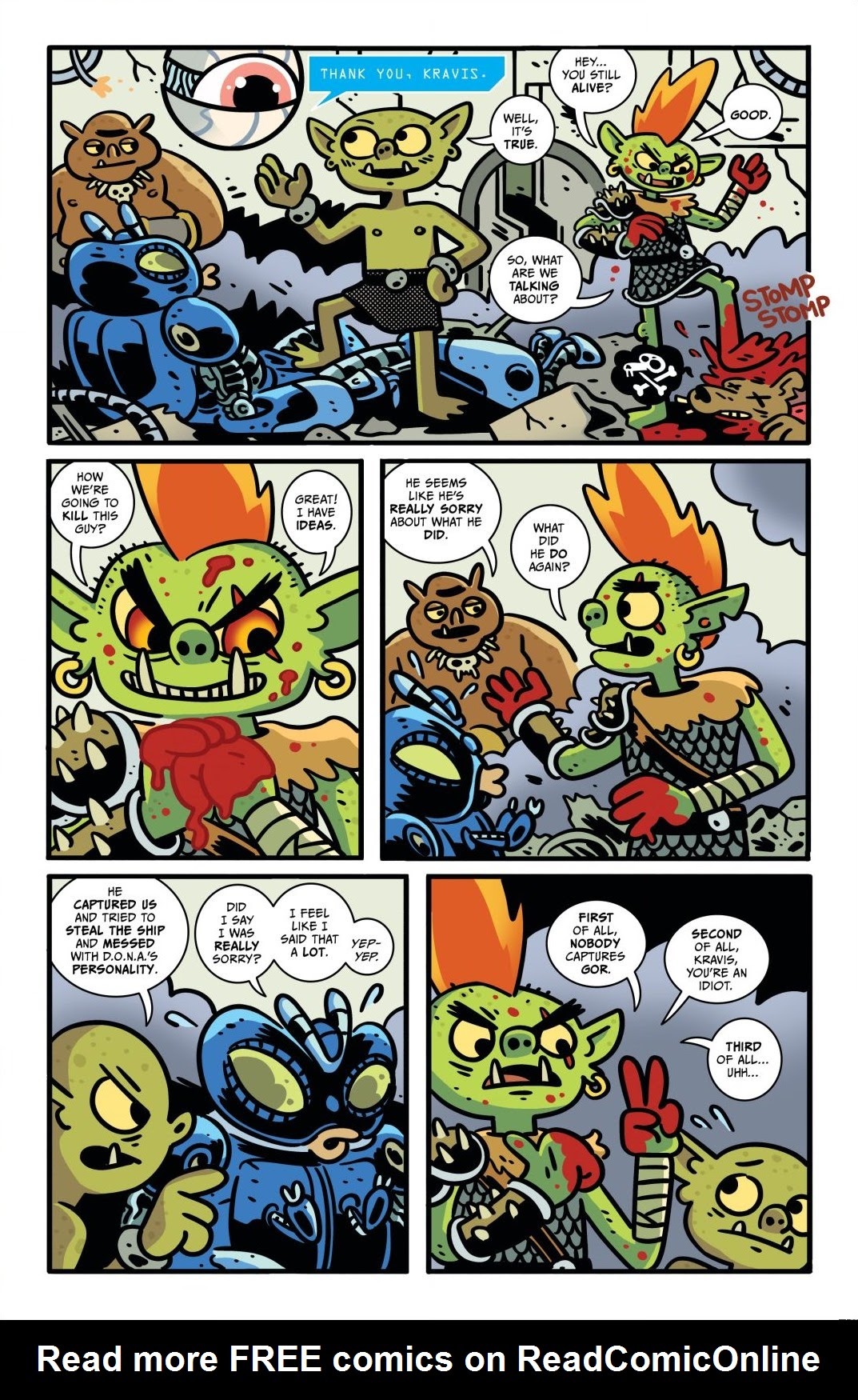 Read online Orcs in Space comic -  Issue # TPB - 80