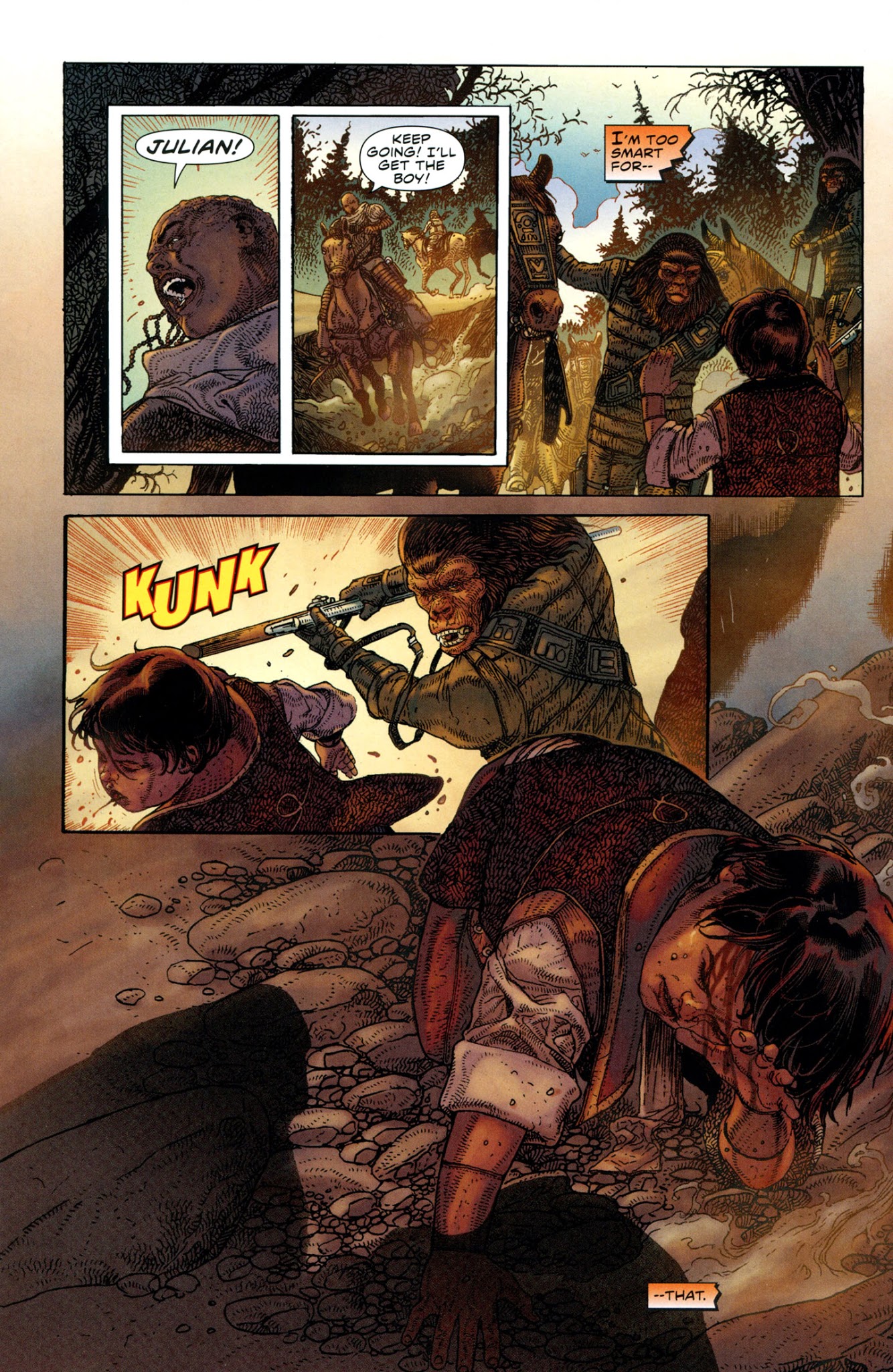 Read online Planet of the Apes (2011) comic -  Issue #15 - 9