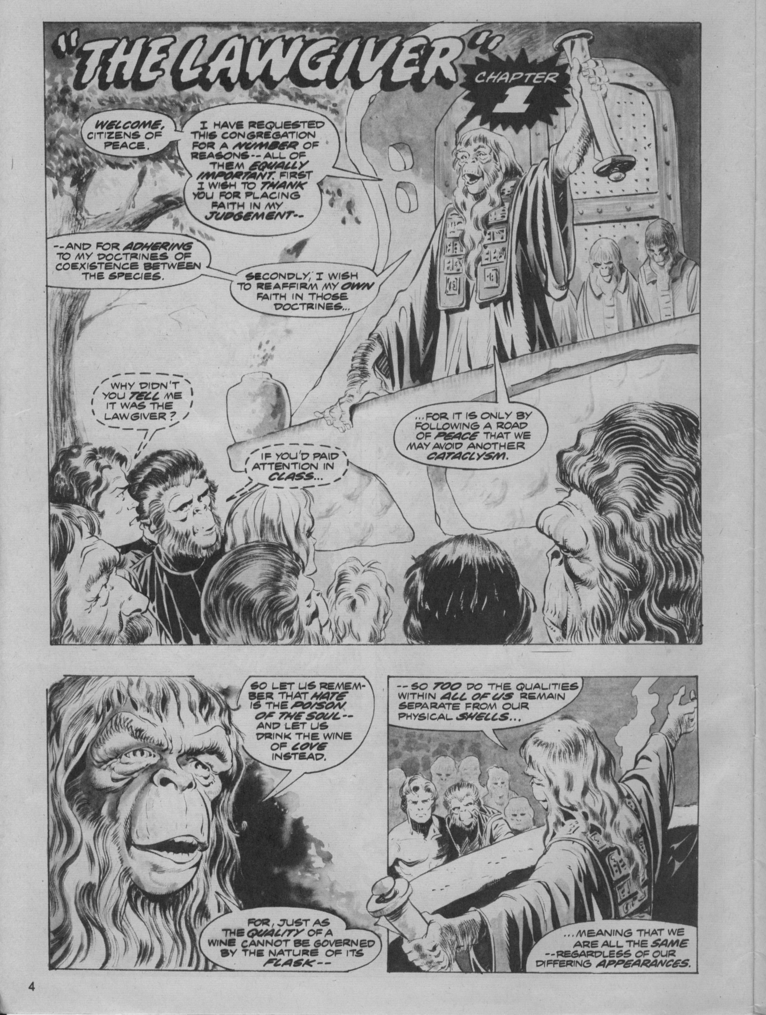 Read online Planet of the Apes (1974) comic -  Issue #12 - 4