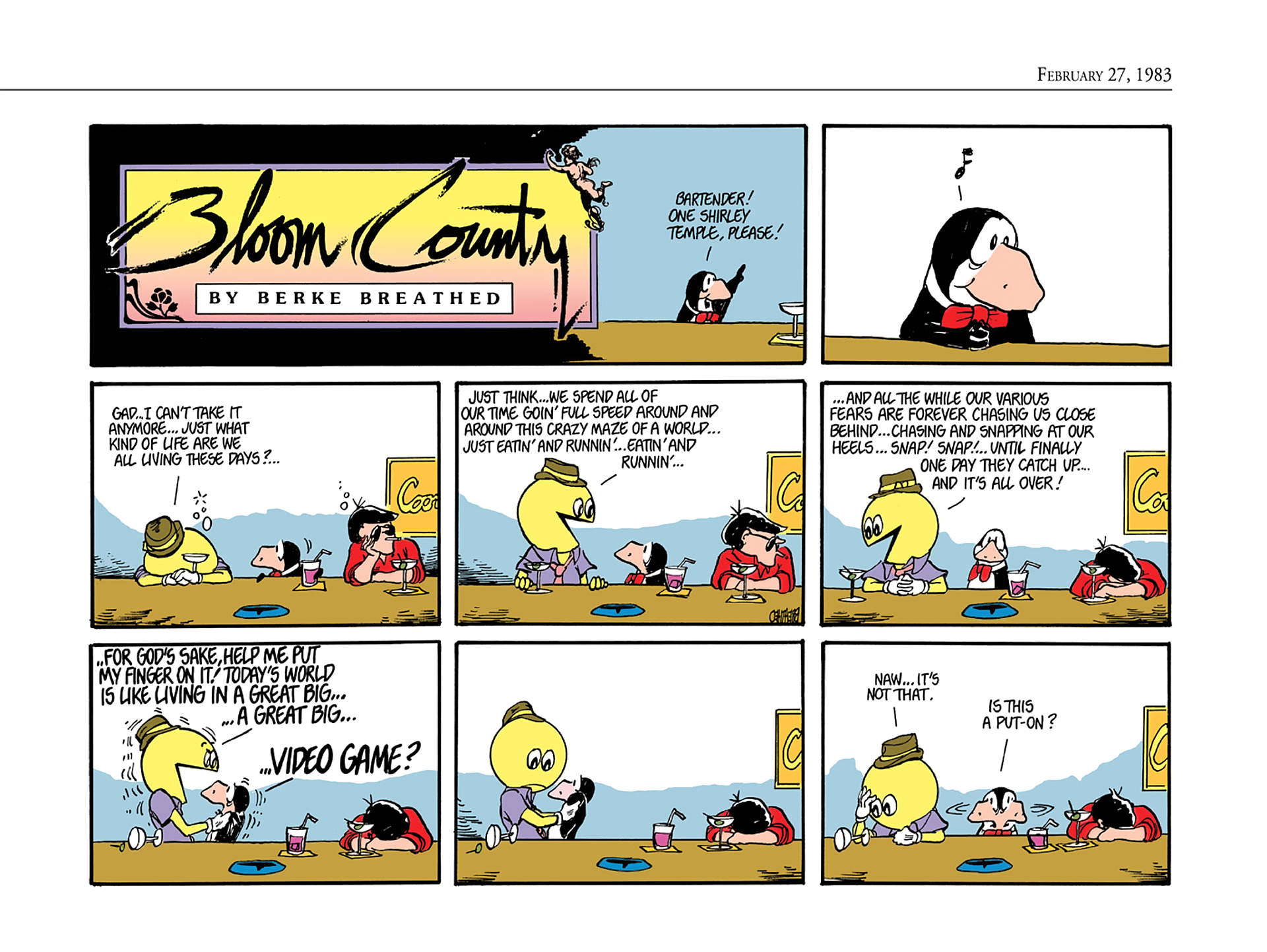 Read online The Bloom County Digital Library comic -  Issue # TPB 3 (Part 1) - 68