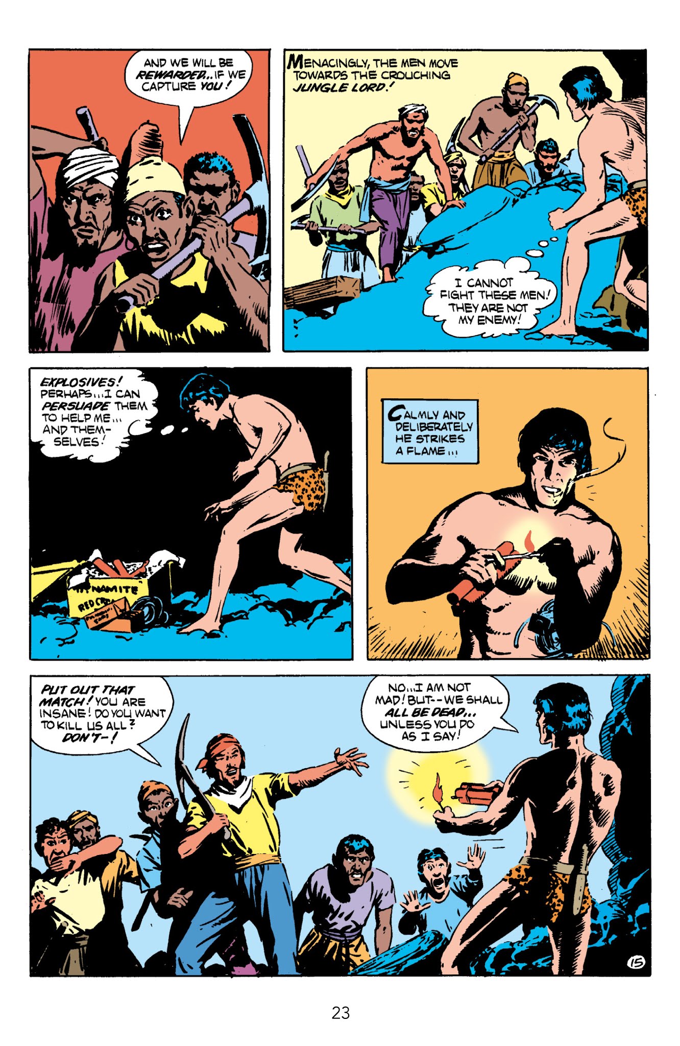 Read online Edgar Rice Burroughs' Tarzan The Joe Kubert Years comic -  Issue # TPB 2 (Part 1) - 25