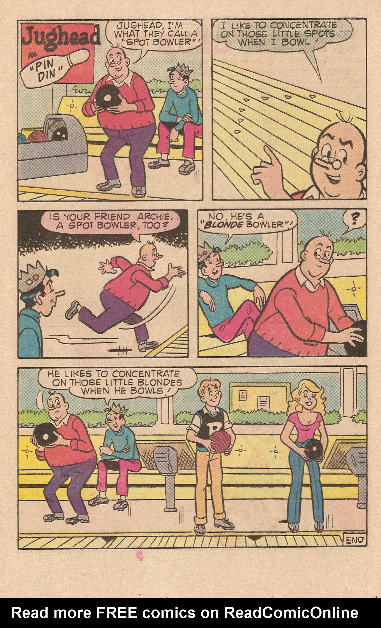 Read online Jughead's Jokes comic -  Issue #76 - 17