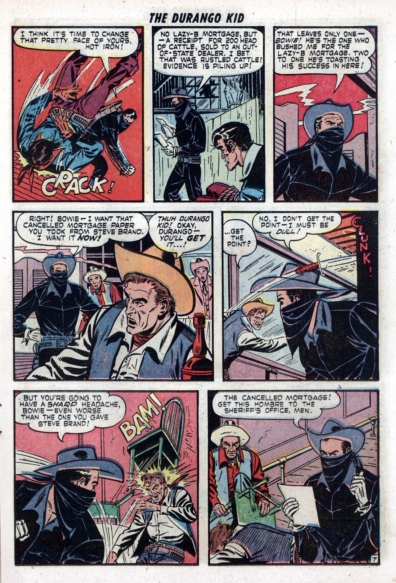 Read online Charles Starrett as The Durango Kid comic -  Issue #11 - 15