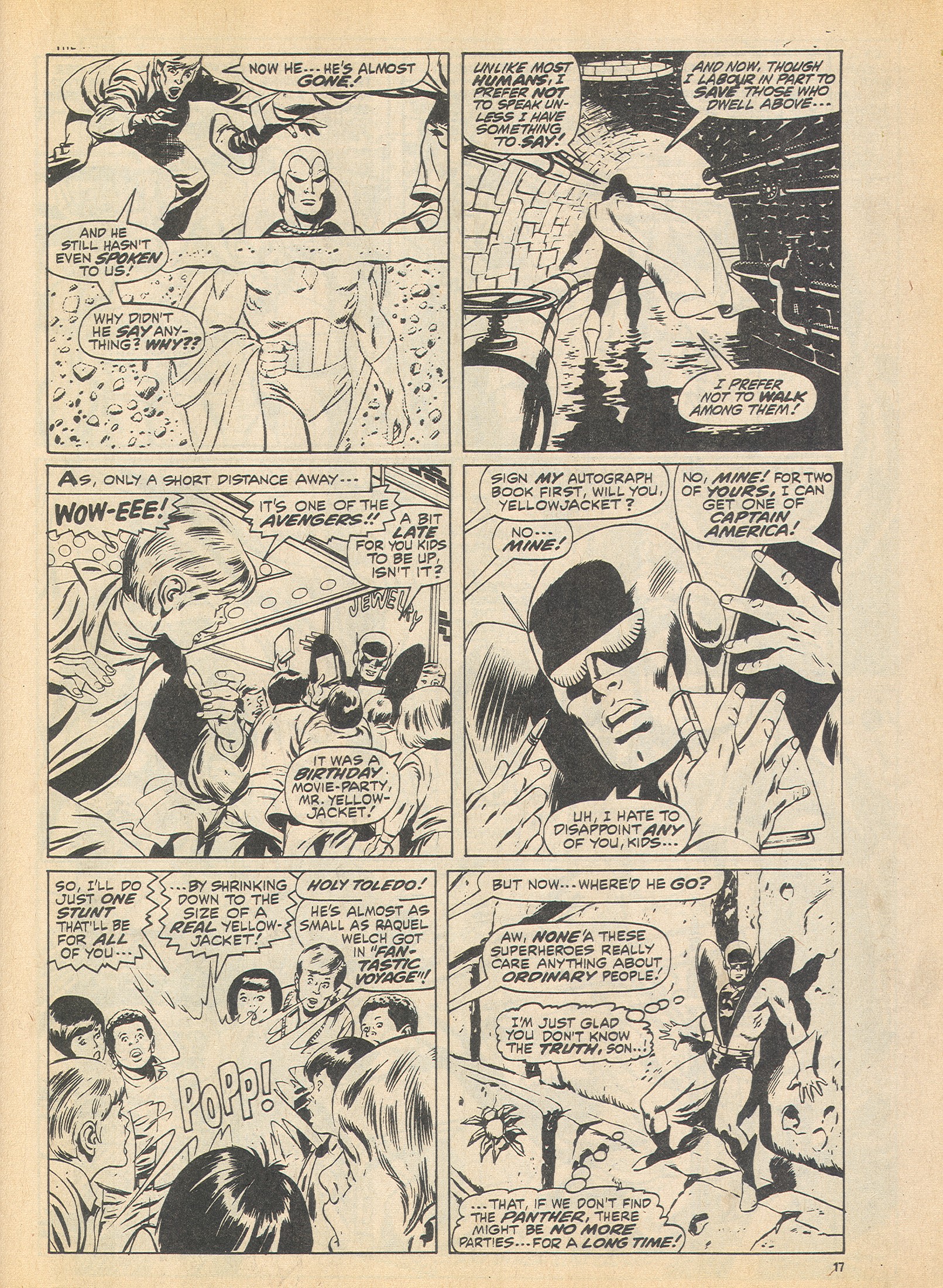 Read online The Avengers (1973) comic -  Issue #112 - 17