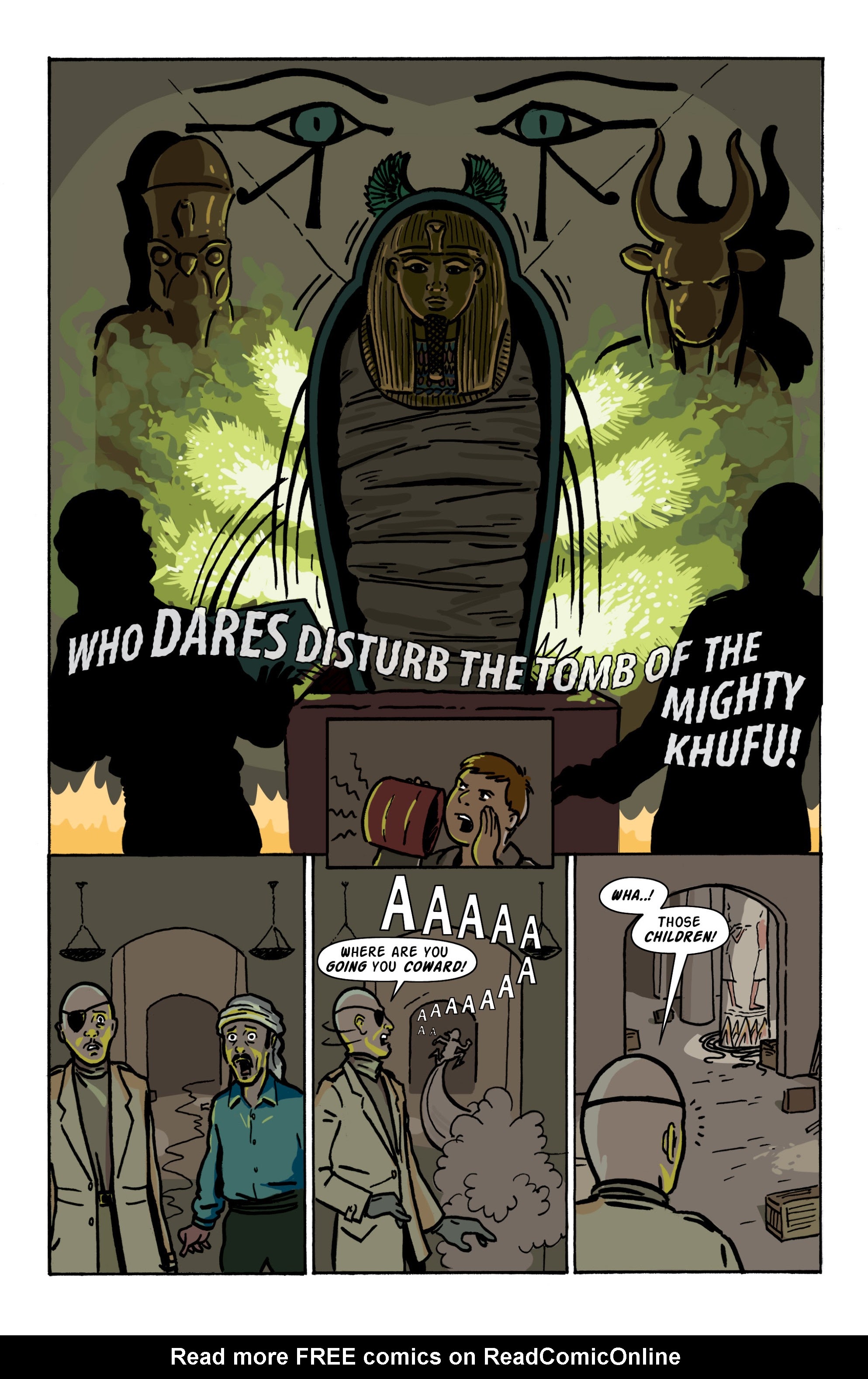 Read online Rocket Robinson and the Pharaoh's Fortune comic -  Issue # TPB (Part 3) - 23