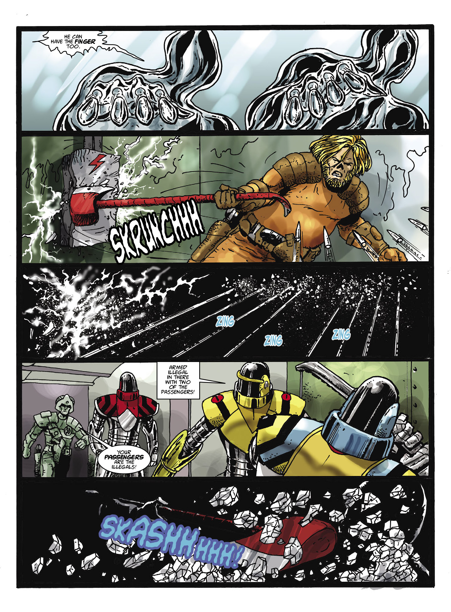 Read online Strontium Dog: The Son comic -  Issue # TPB - 42