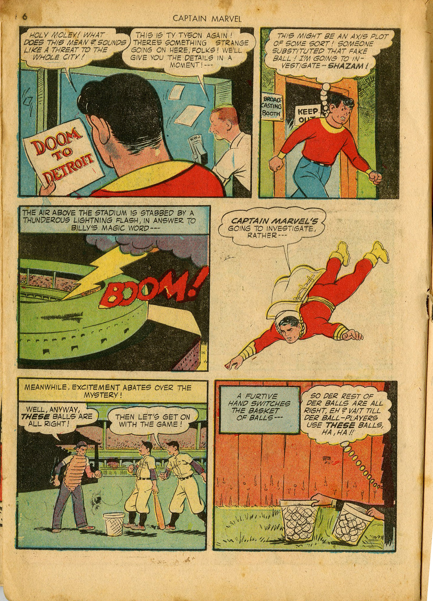 Read online Captain Marvel Adventures comic -  Issue #25 - 6