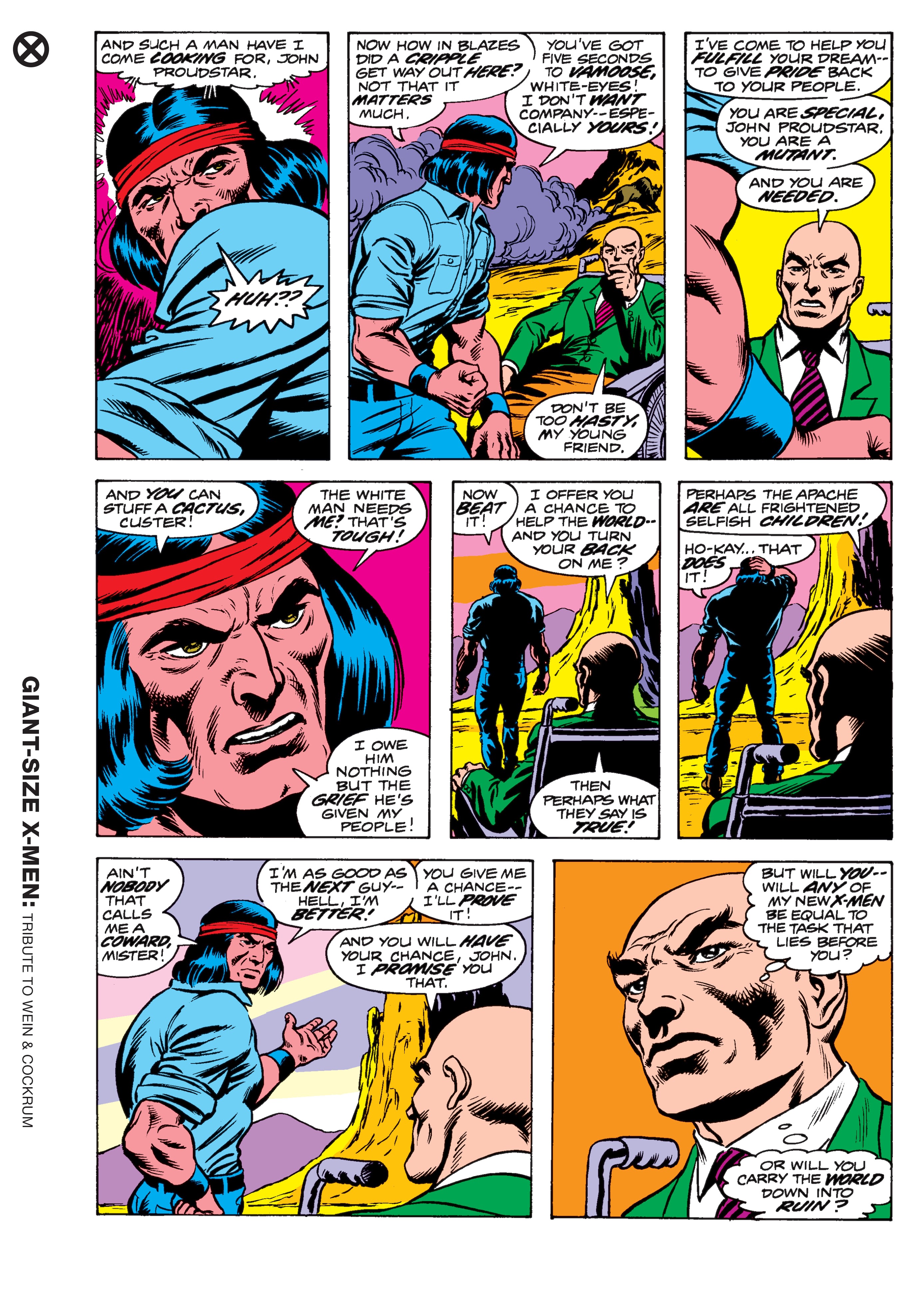 Read online Giant-Size X-Men: Tribute To Wein & Cockrum Gallery Edition comic -  Issue # TPB (Part 1) - 55