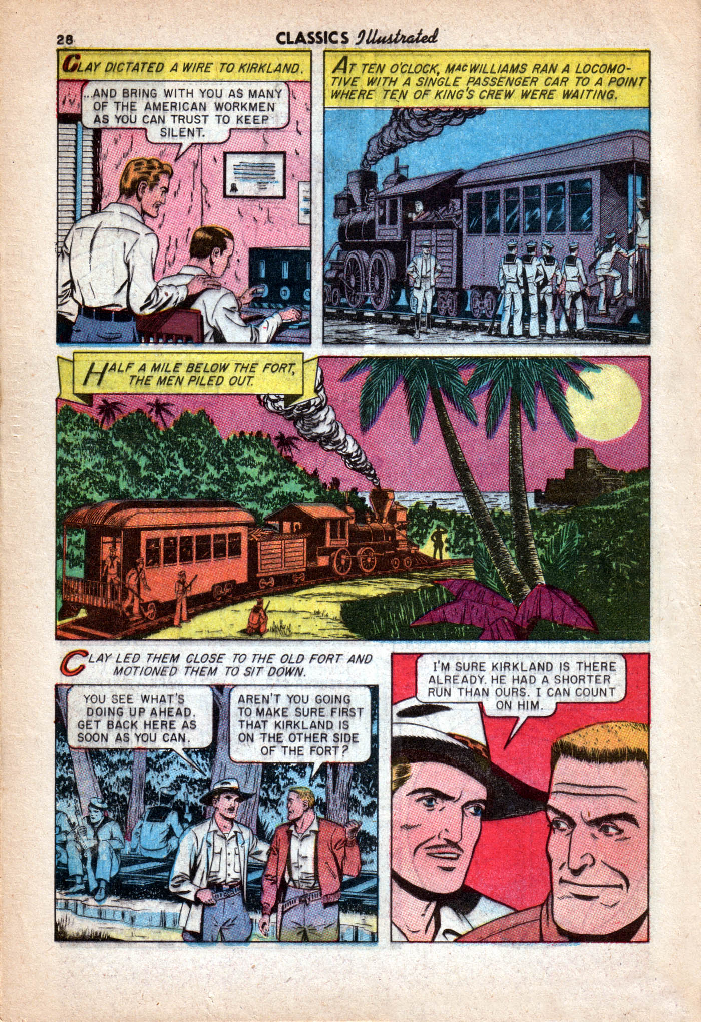 Read online Classics Illustrated comic -  Issue #119 - 30