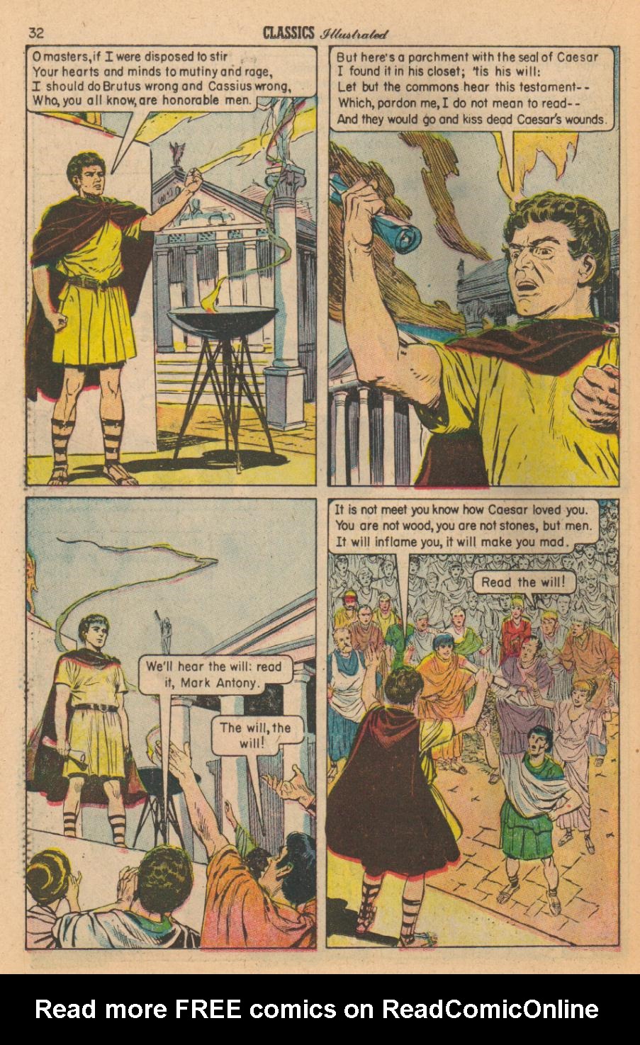 Read online Classics Illustrated comic -  Issue #68 - 34