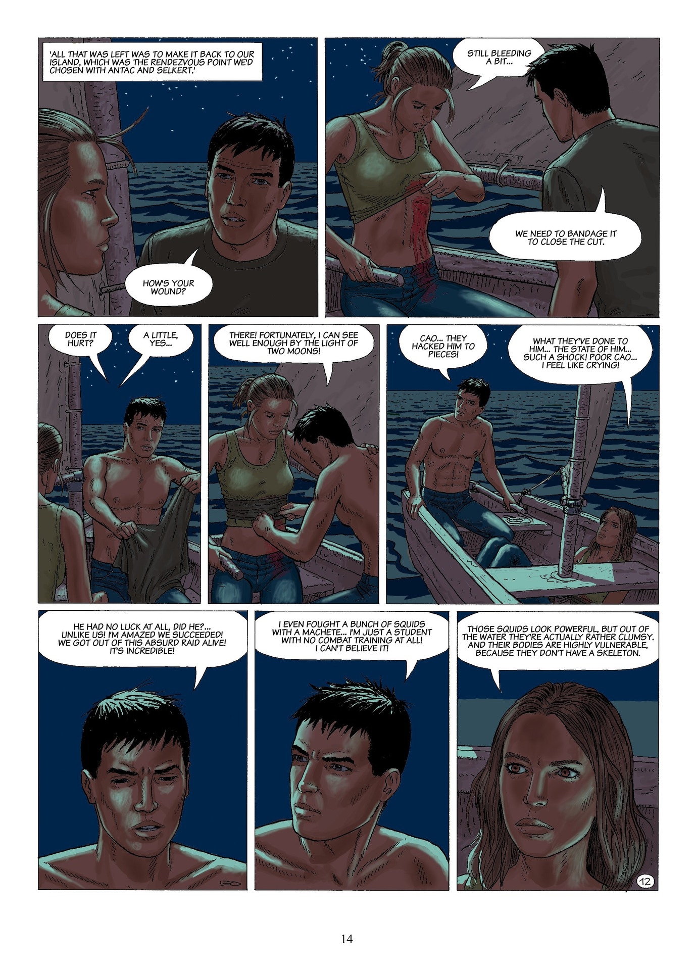 Read online The Survivors comic -  Issue #4 - 16