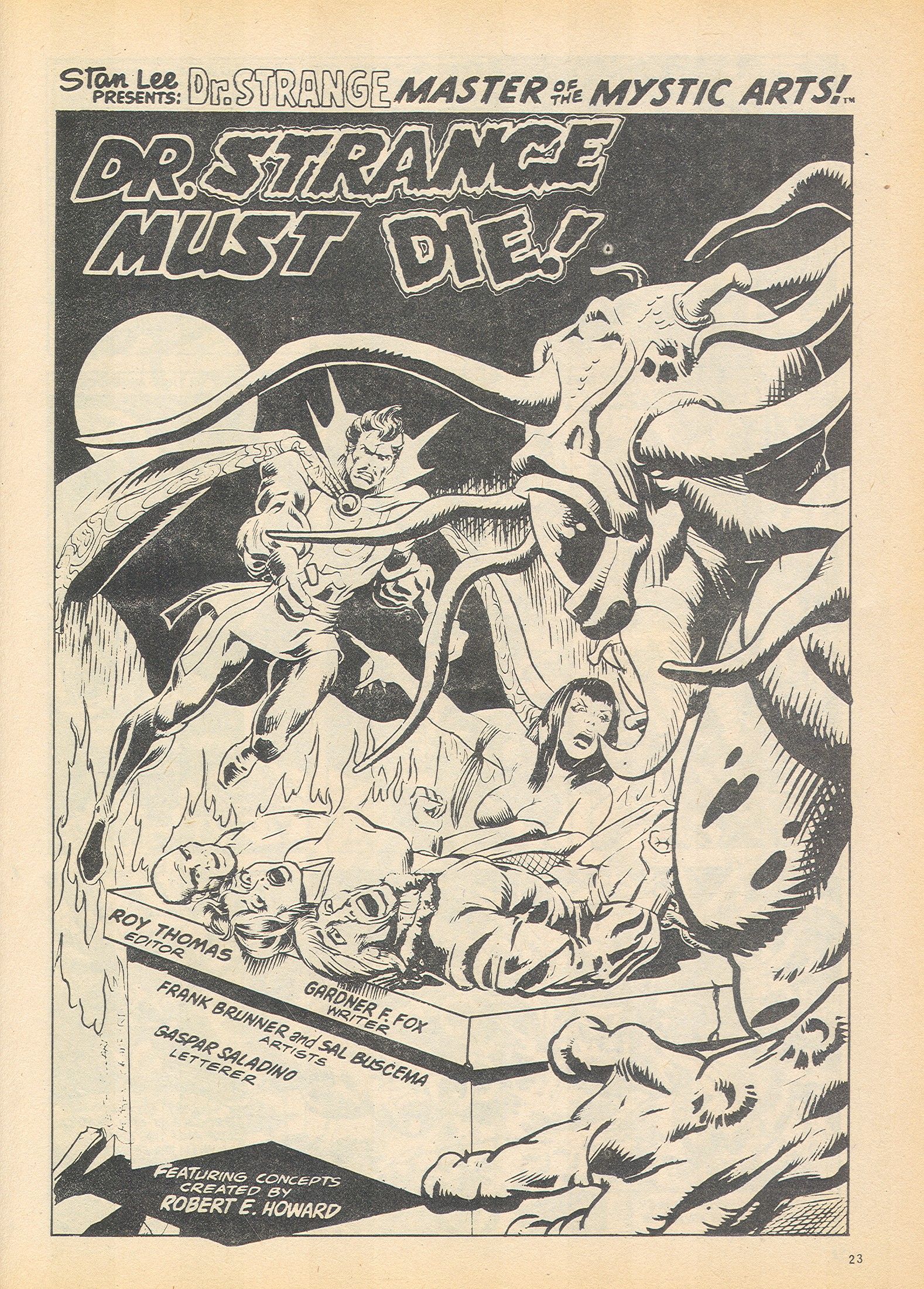 Read online The Avengers (1973) comic -  Issue #104 - 23