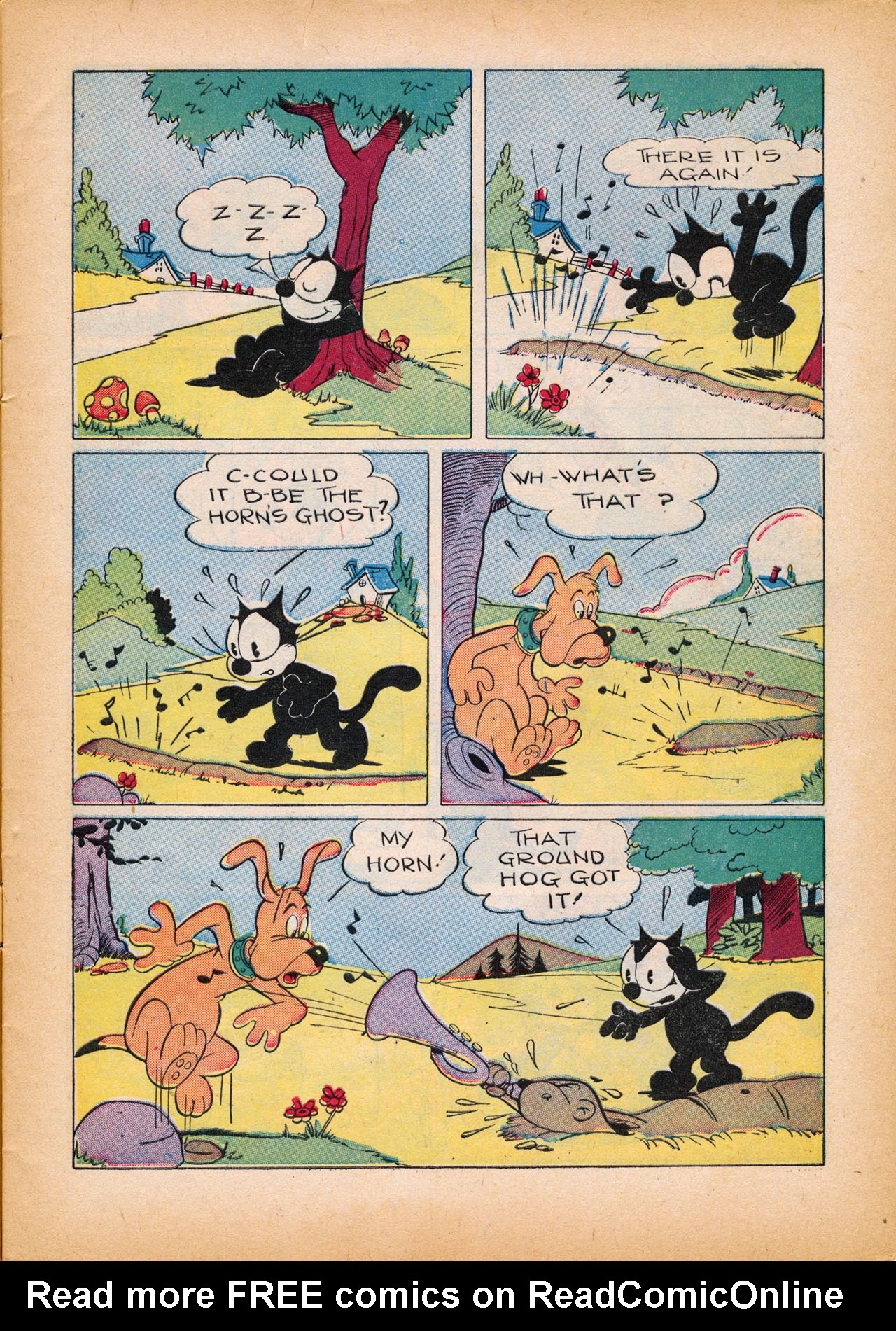 Read online Felix the Cat (1948) comic -  Issue #12 - 9