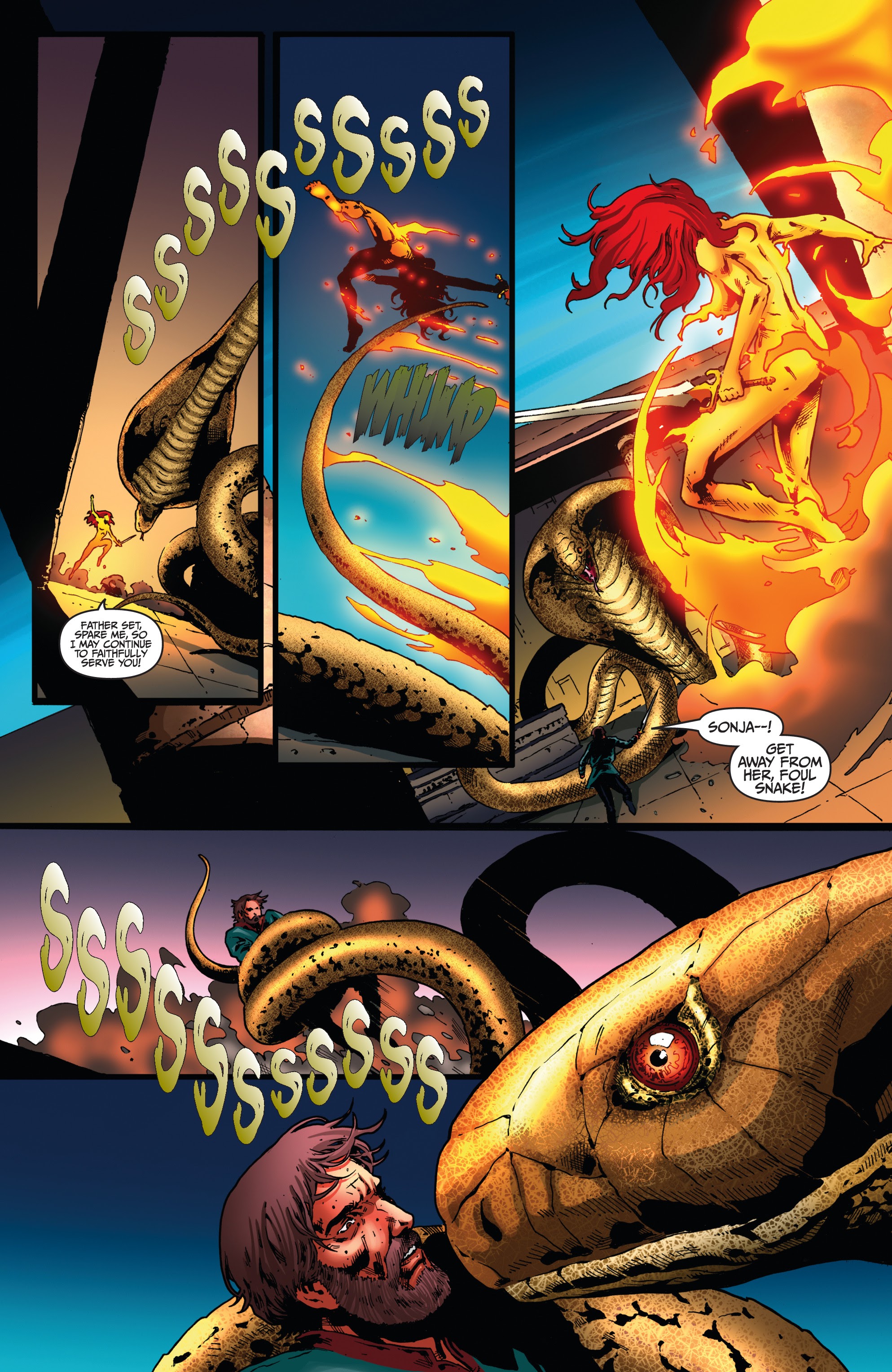 Read online Red Sonja: Vulture's Circle comic -  Issue # _TPB - 85