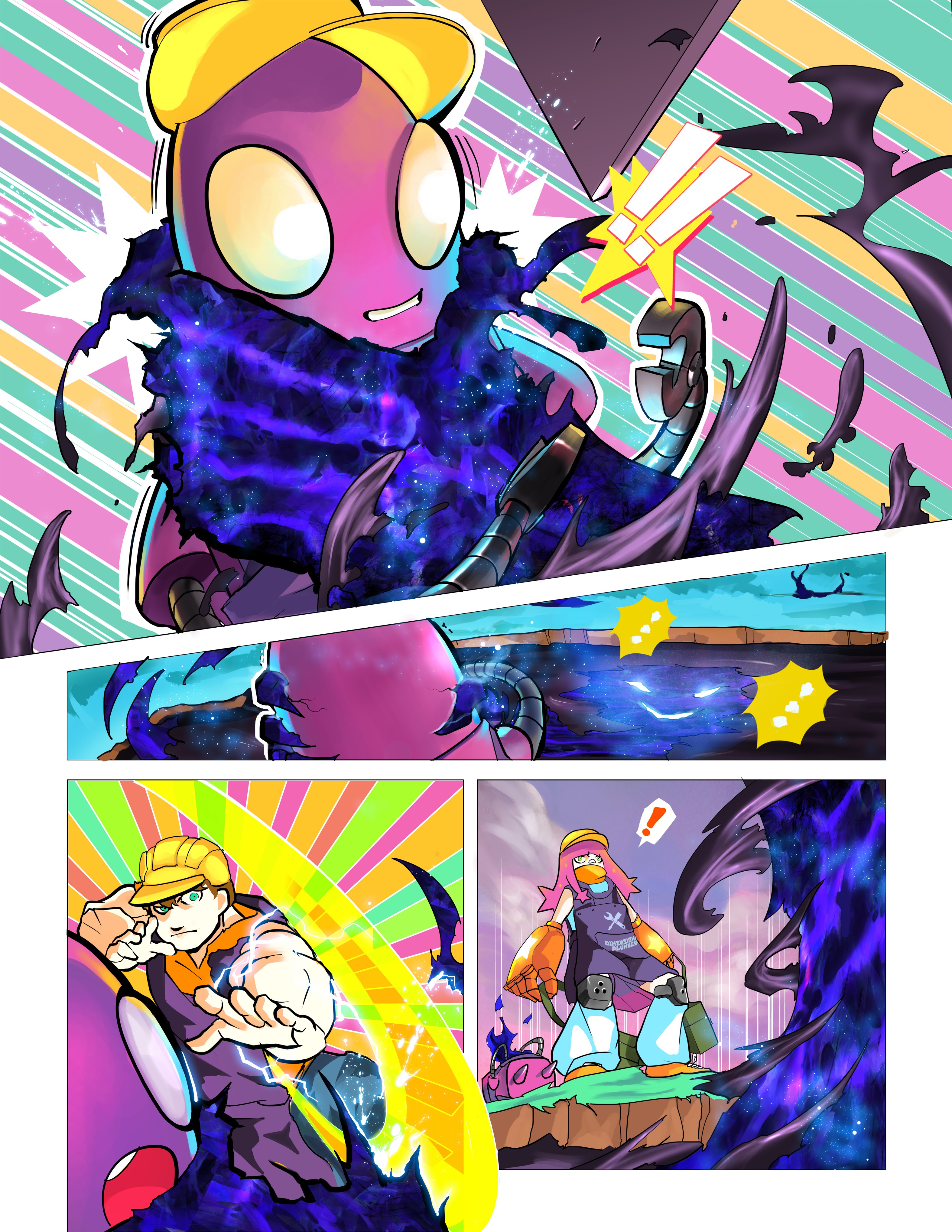 Read online Starpunch Girl comic -  Issue #4 - 18
