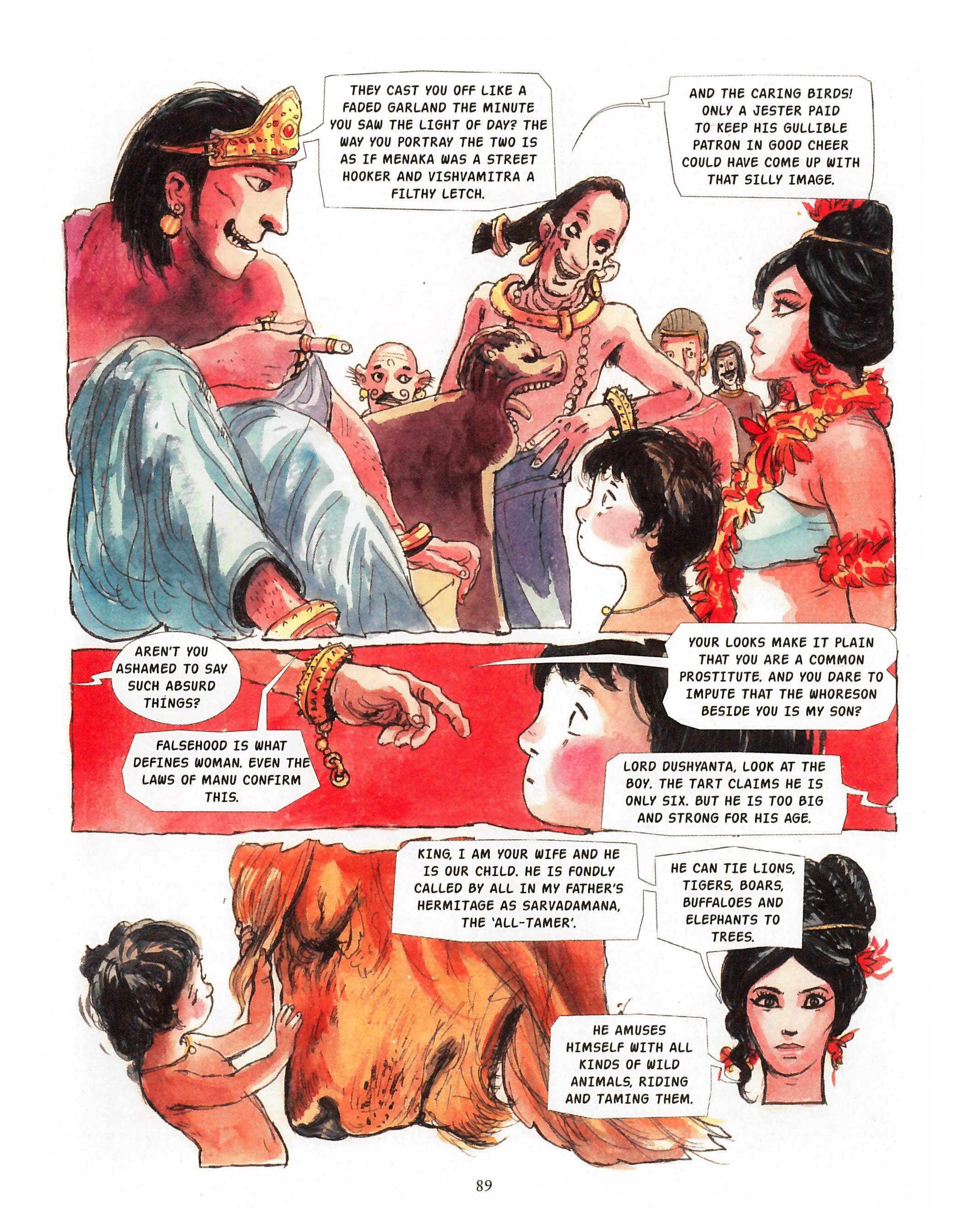 Read online Vyasa: The Beginning comic -  Issue # TPB (Part 1) - 96