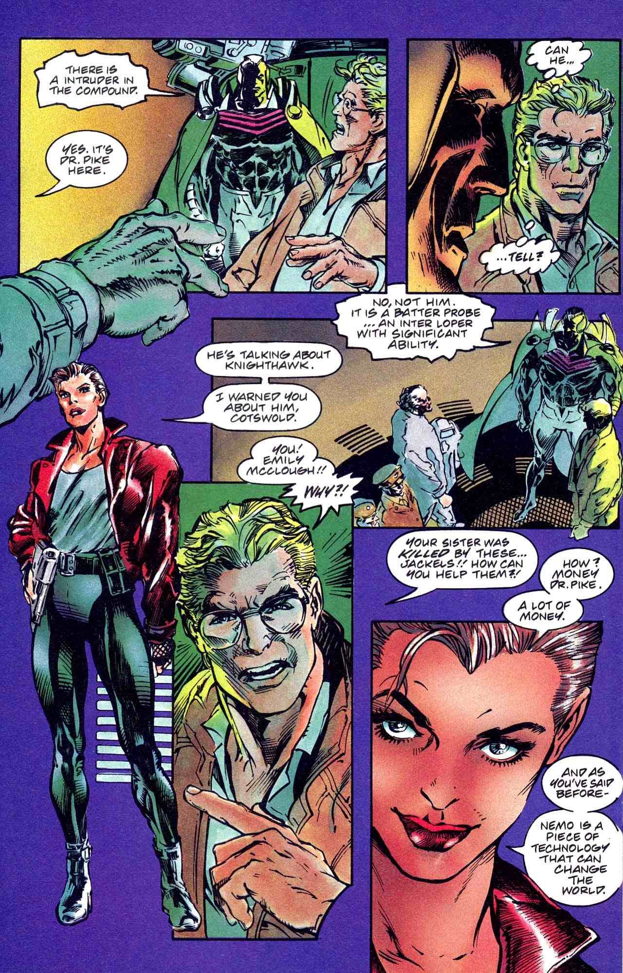 Read online Knighthawk comic -  Issue #3 - 14