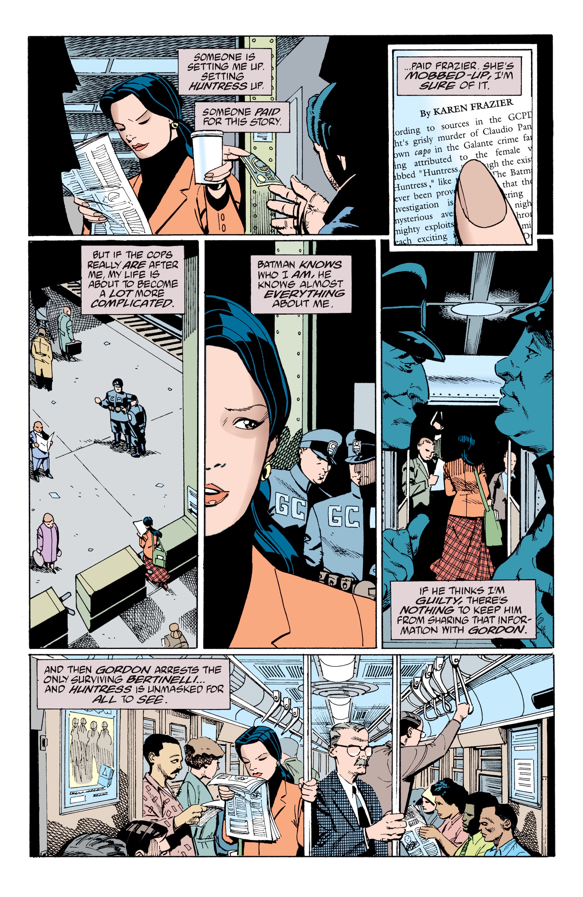 Read online Batman/Huntress: Cry for Blood comic -  Issue # _TPB Birds of Prey - Huntress - 33