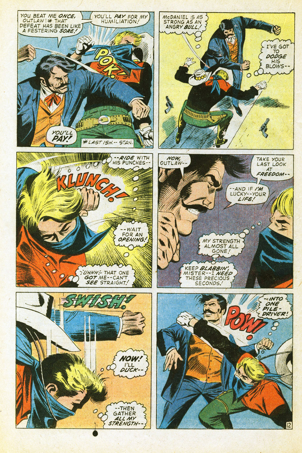 Read online The Outlaw Kid (1970) comic -  Issue #11 - 20