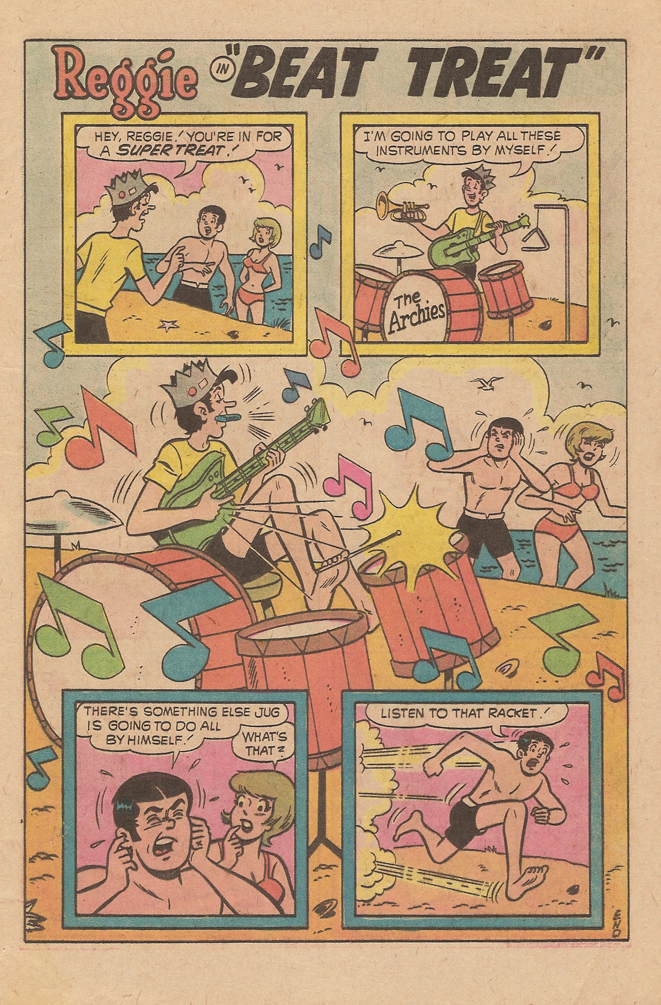 Read online Reggie's Wise Guy Jokes comic -  Issue #31 - 5