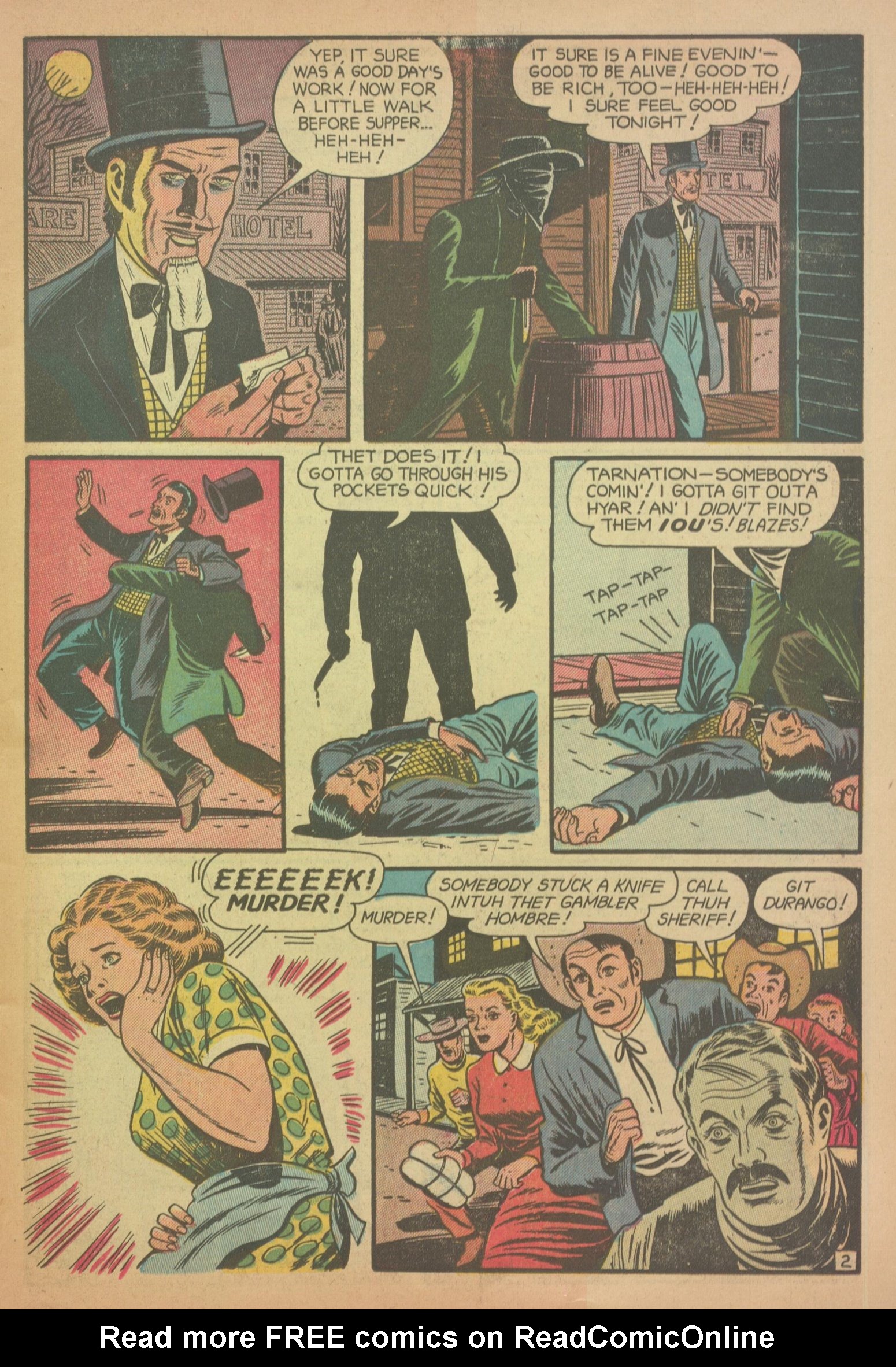 Read online Charles Starrett as The Durango Kid comic -  Issue #30 - 11