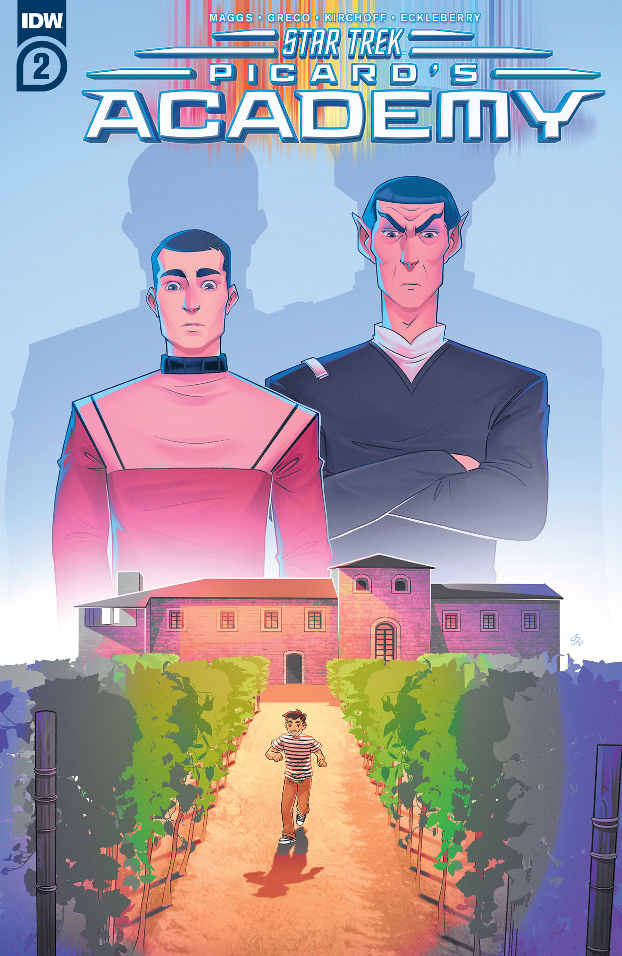 Read online Star Trek: Picard's Academy comic -  Issue #2 - 1