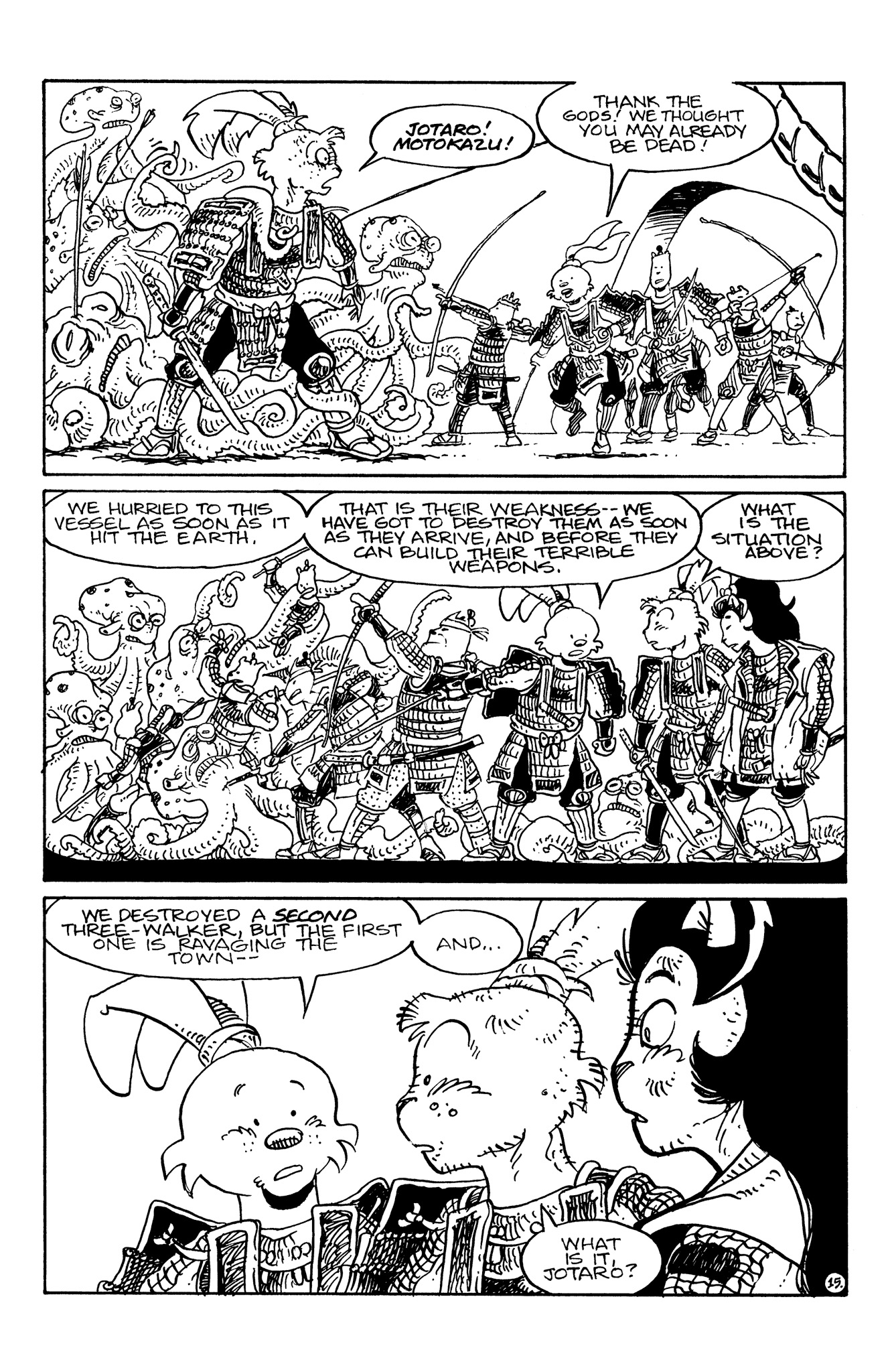 Read online Usagi Yojimbo: Senso comic -  Issue #4 - 17