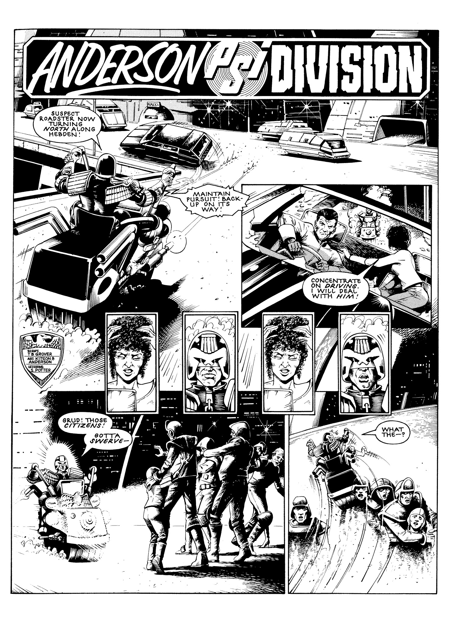 Read online Judge Anderson: The Psi Files comic -  Issue # TPB 1 - 150