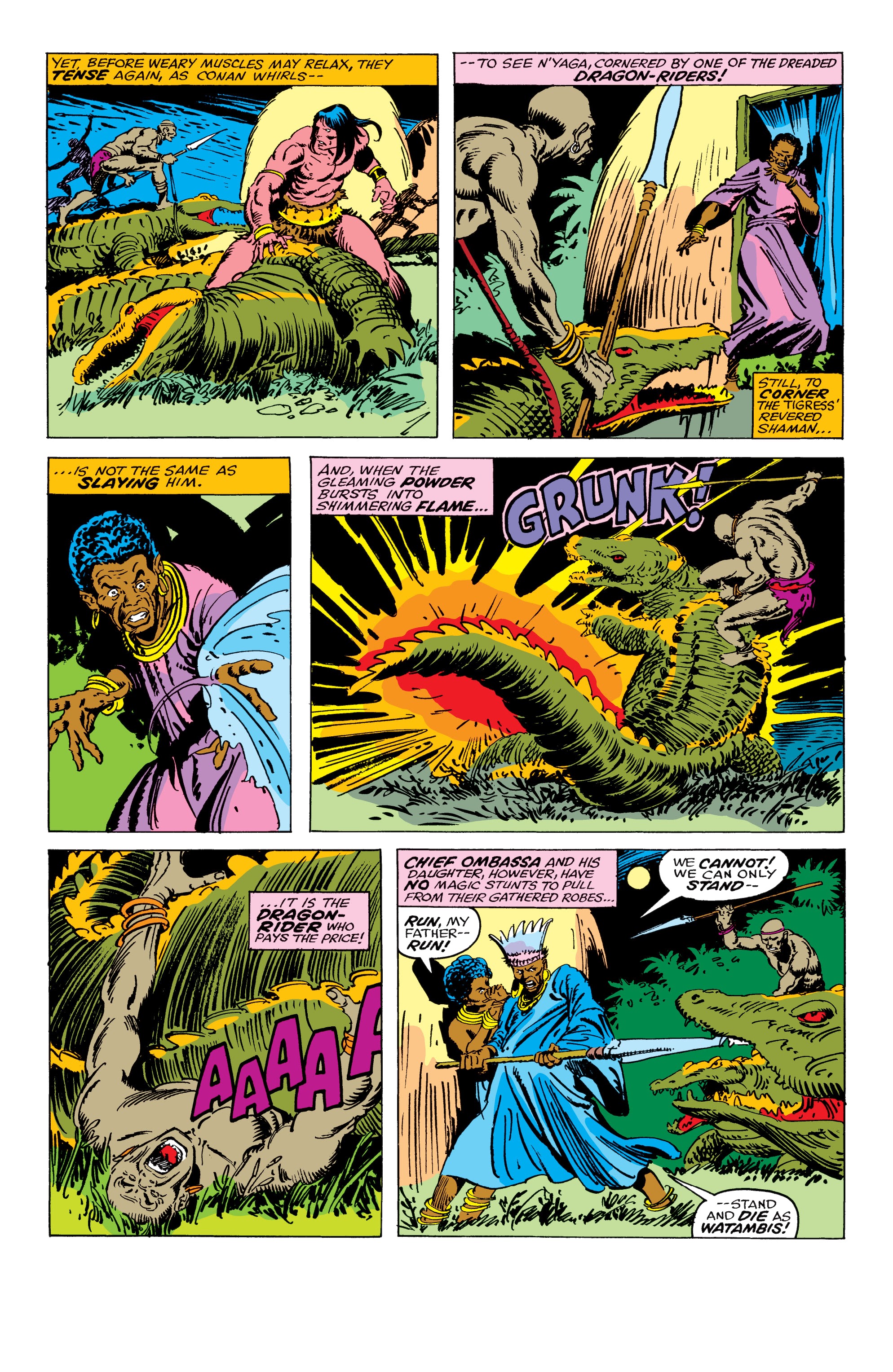Read online Conan the Barbarian Epic Collection: The Original Marvel Years - Of Once and Future Kings comic -  Issue # TPB (Part 1) - 20