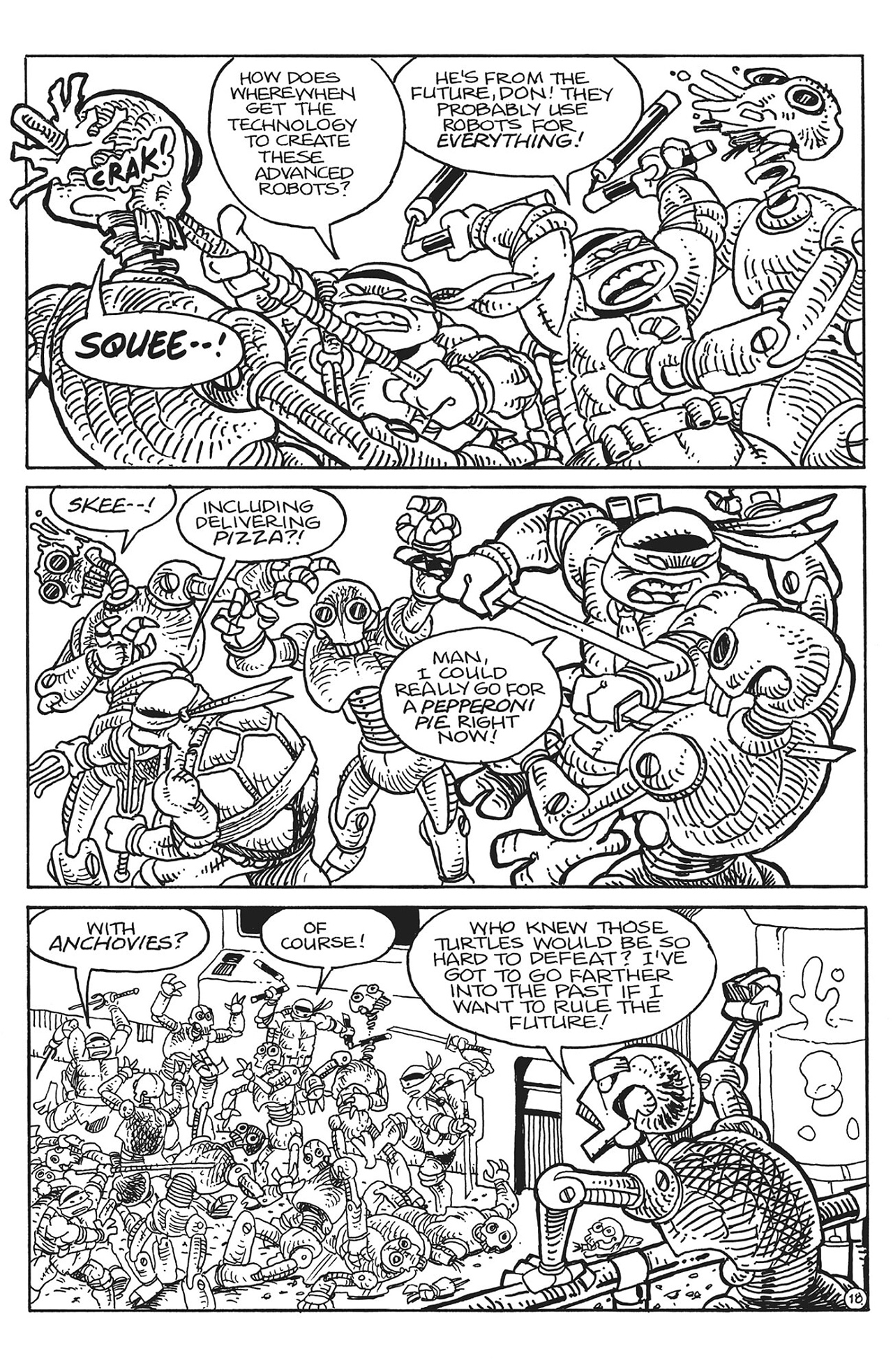 Read online Teenage Mutant Ninja Turtles/Usagi Yojimbo: WhereWhen #1: Director’s Cut comic -  Issue #1: Director’s Cut Full - 19