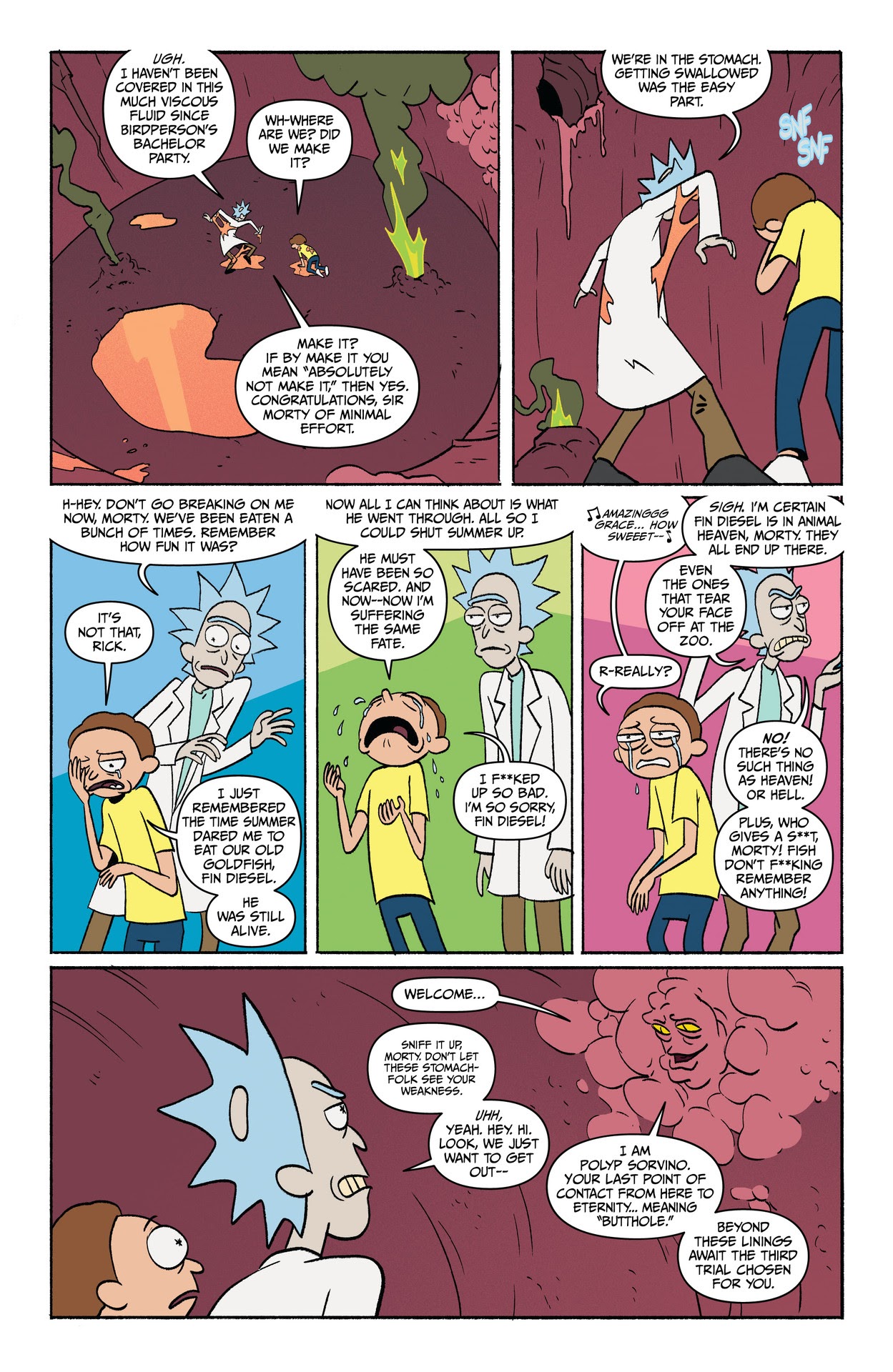 Read online Rick and Morty: Go to Hell comic -  Issue #3 - 6