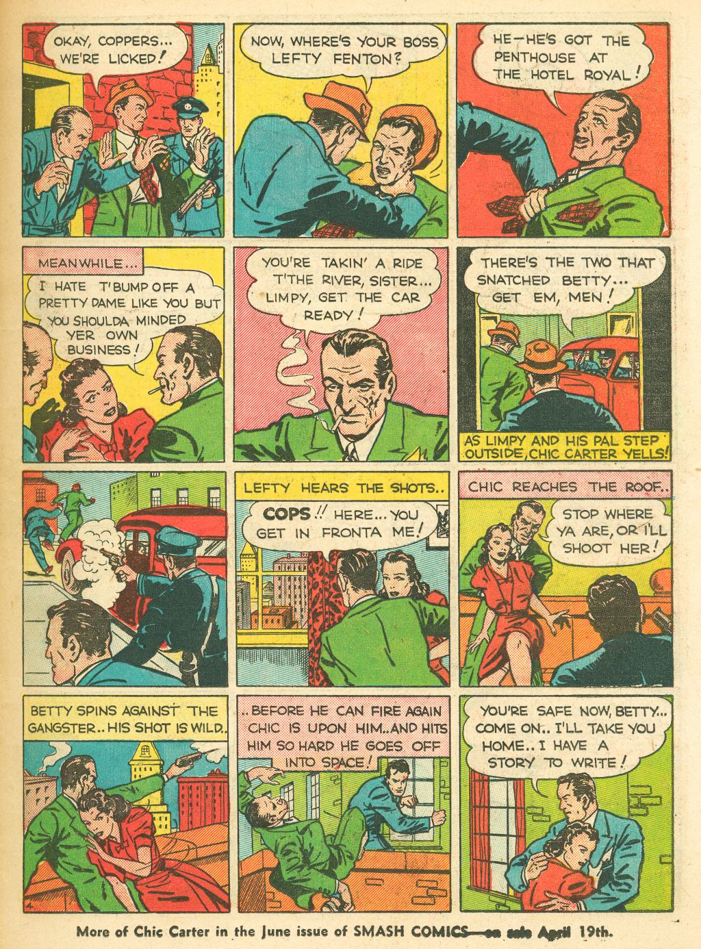 Read online Smash Comics comic -  Issue #10 - 16