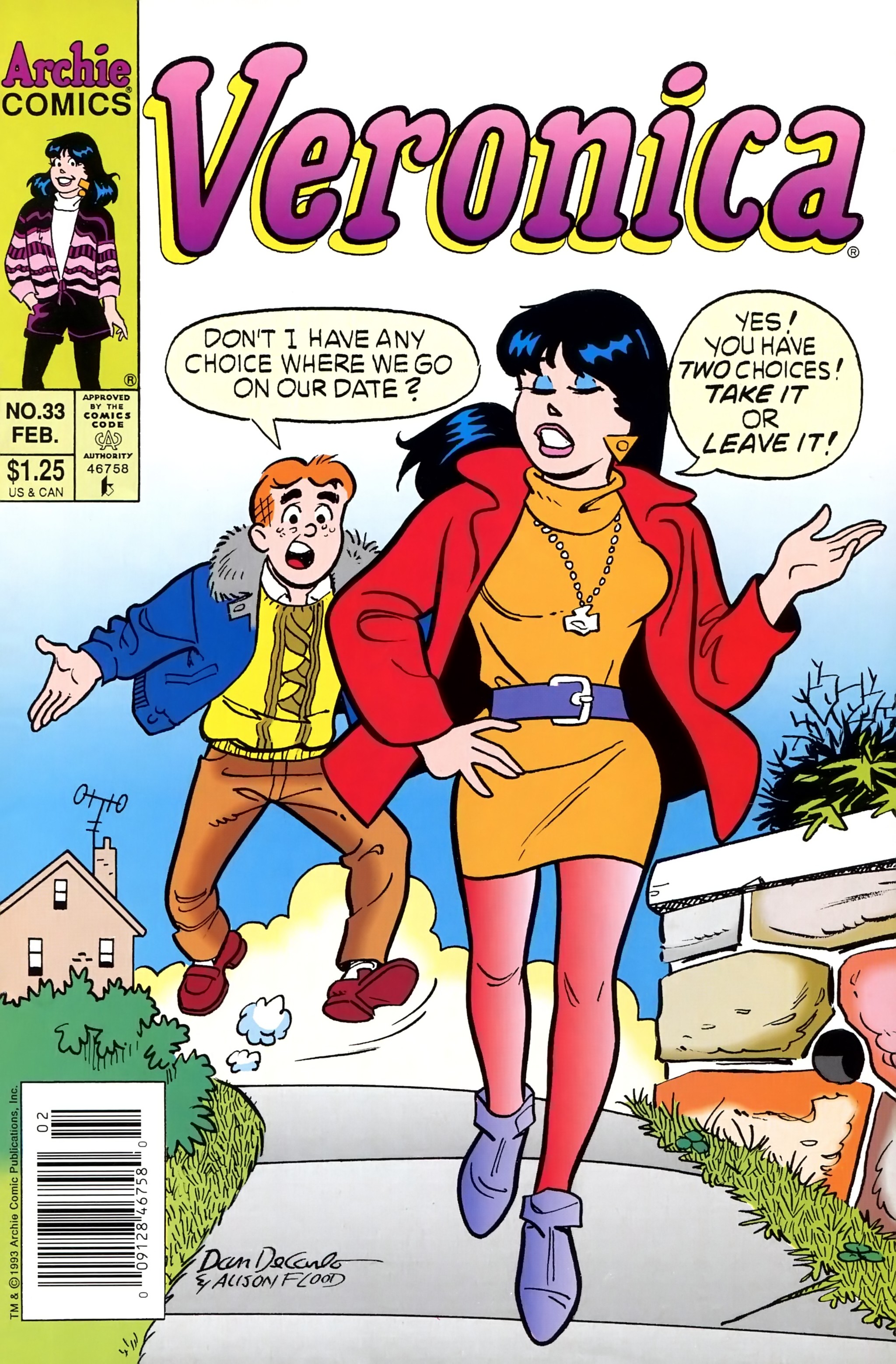 Read online Veronica comic -  Issue #33 - 1