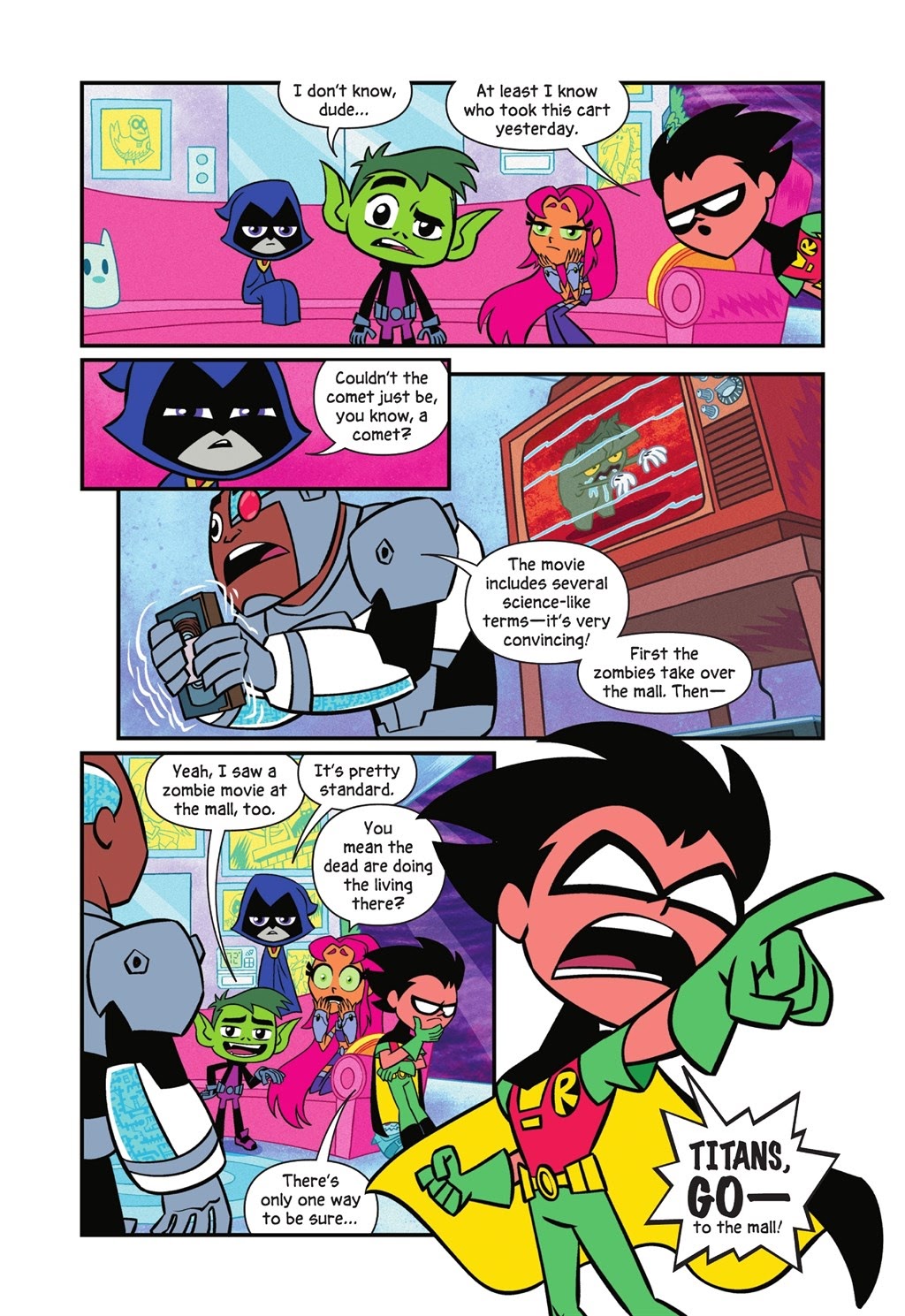 Read online Teen Titans Go! Undead?! comic -  Issue # TPB (Part 1) - 11