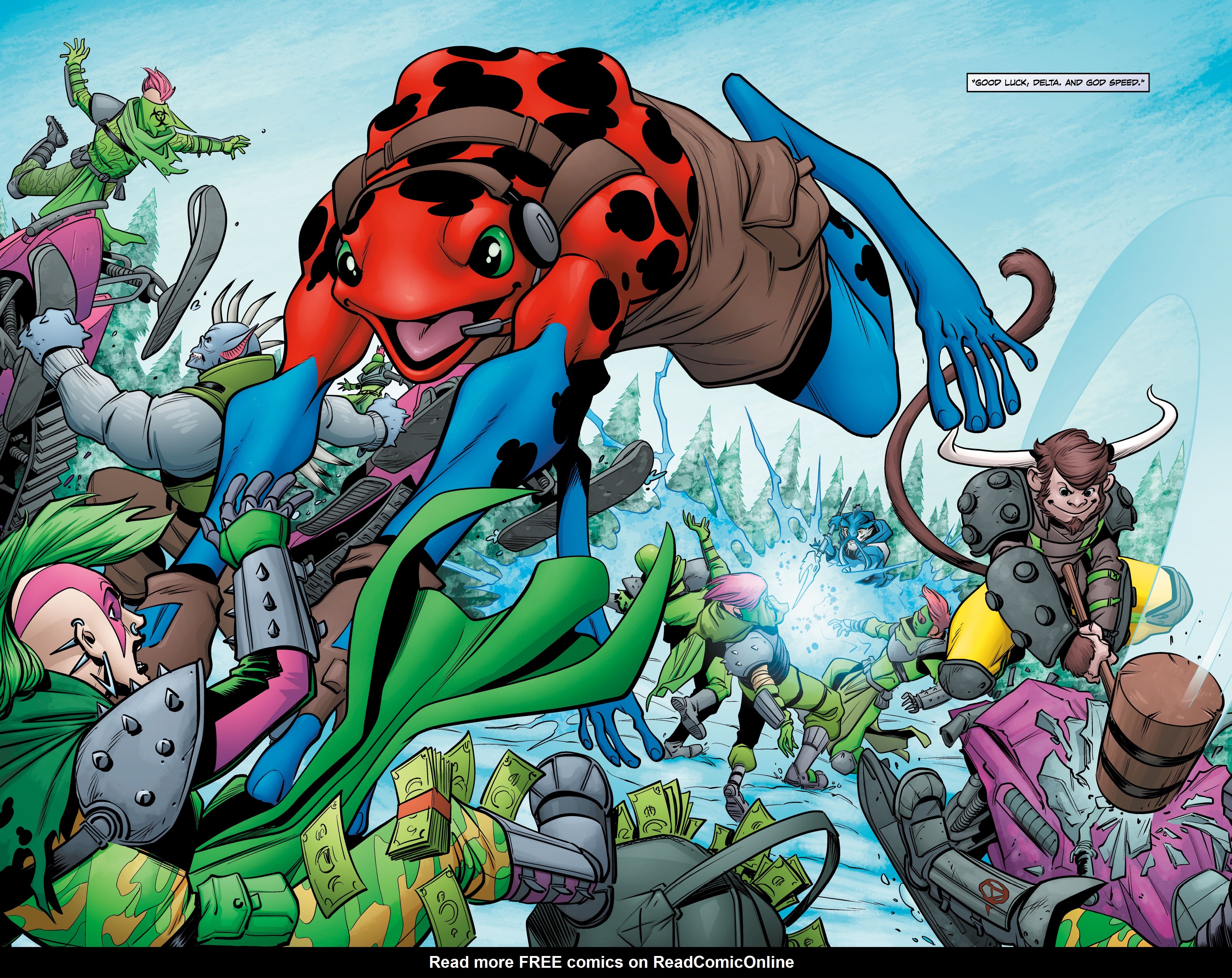 Read online Alter Nation: They Hide Hybrids comic -  Issue # TPB - 22