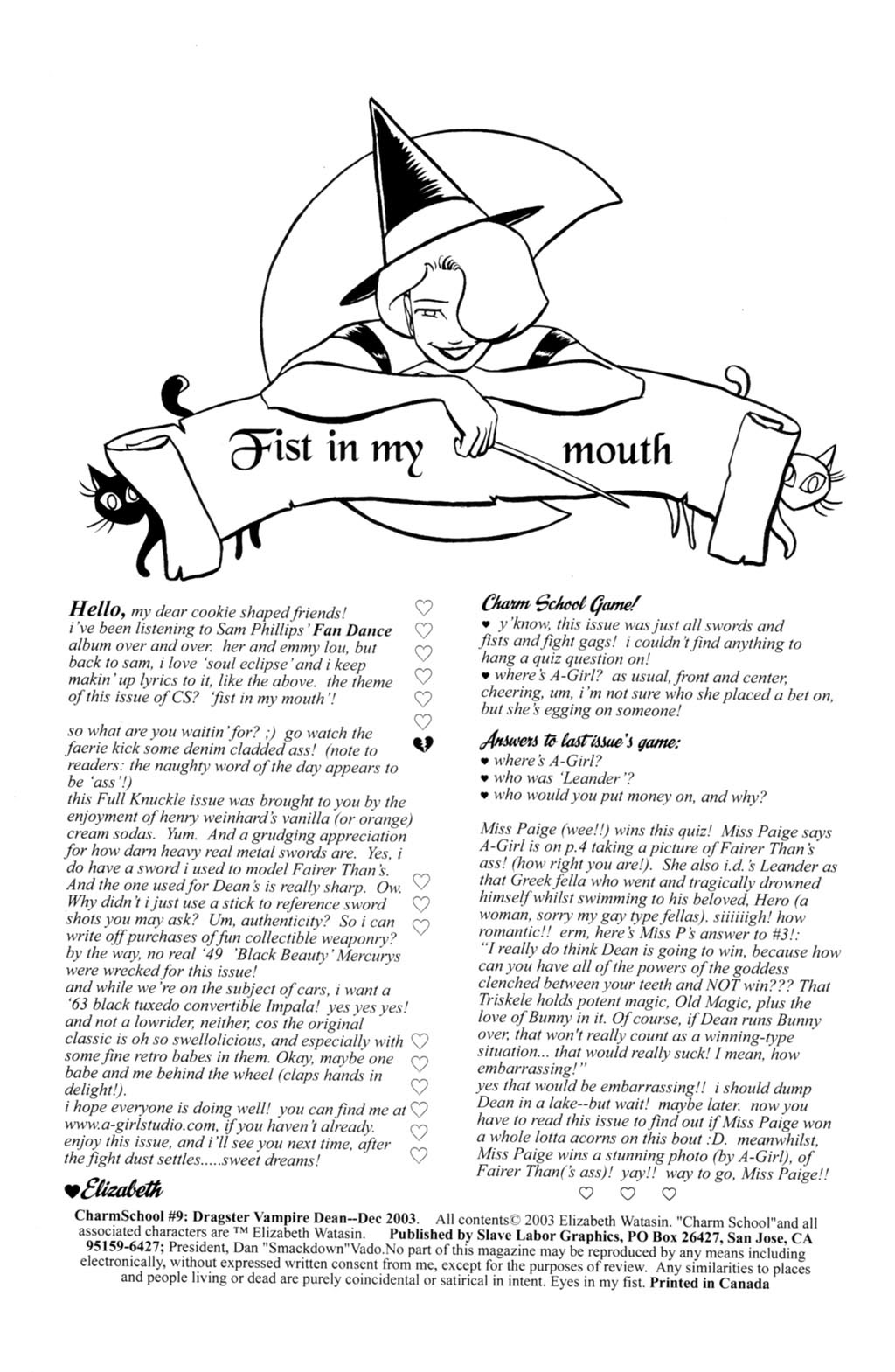 Read online Charm School: Magical Witch Girl Bunny comic -  Issue #9 - 2