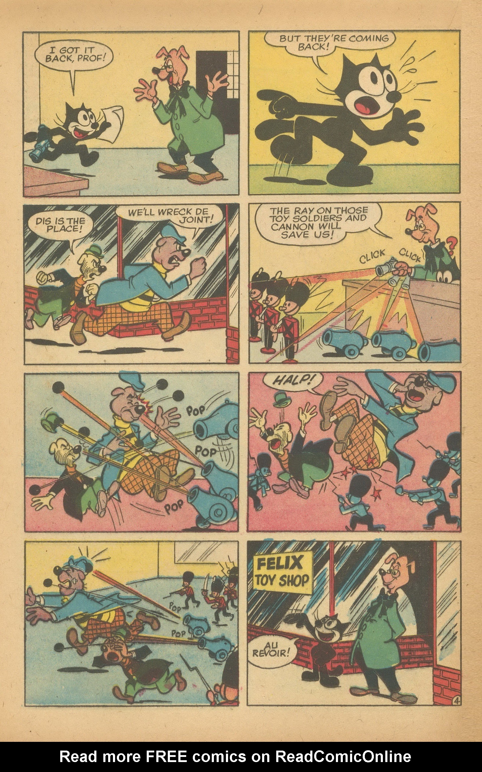 Read online Felix the Cat (1955) comic -  Issue #91 - 24